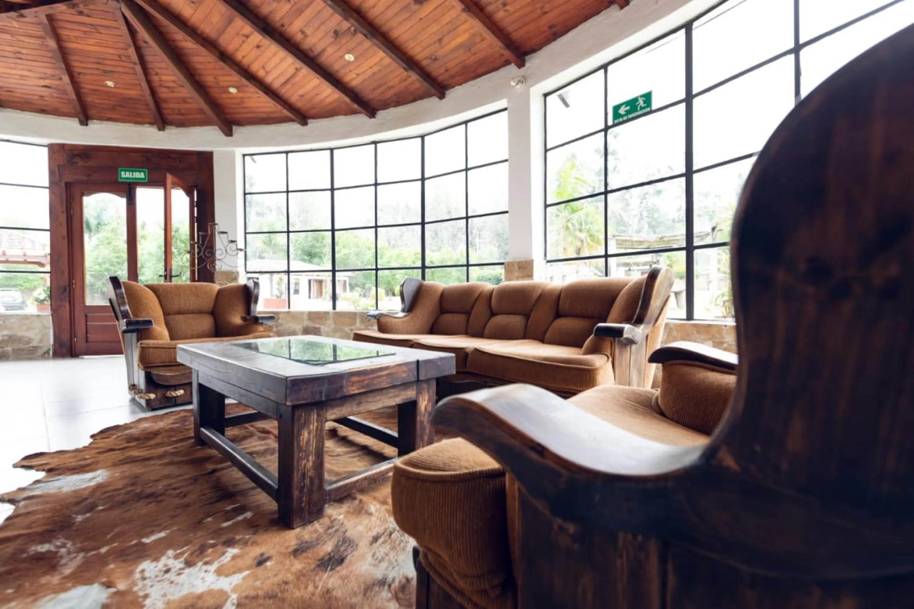 Seating Area in Hotel Boutique La Carreta