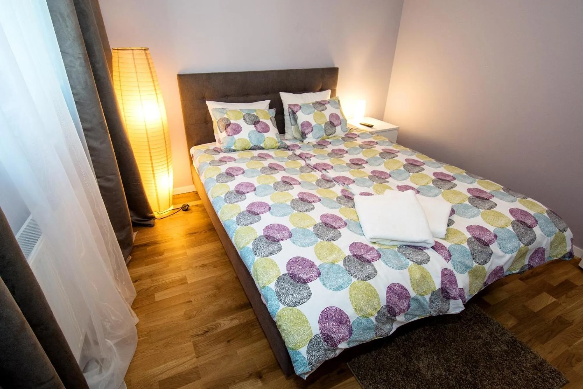 Bed in erApartments Oxygen Residence