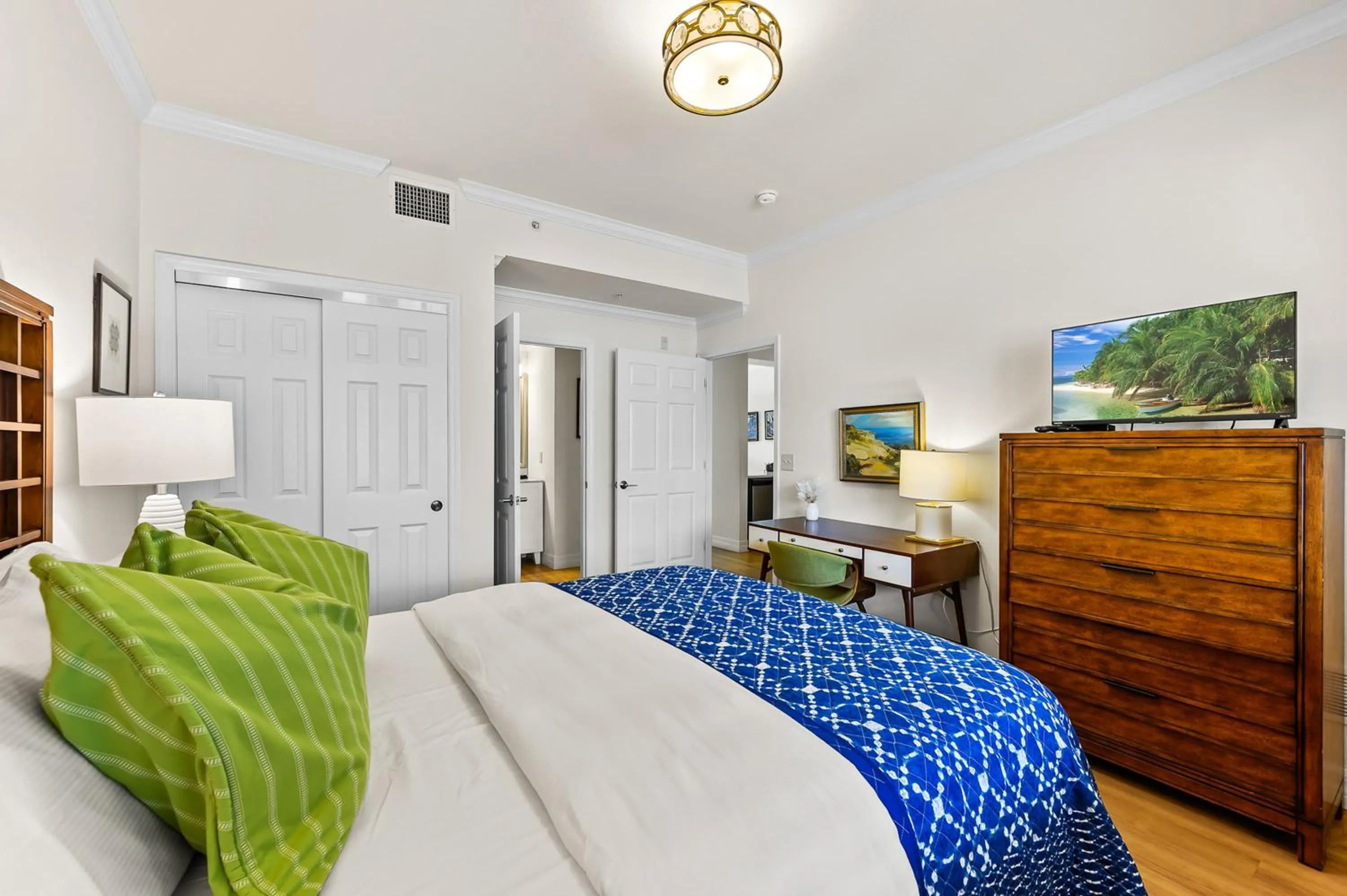 Bed in Catina Golf Condo at the Lely Resort