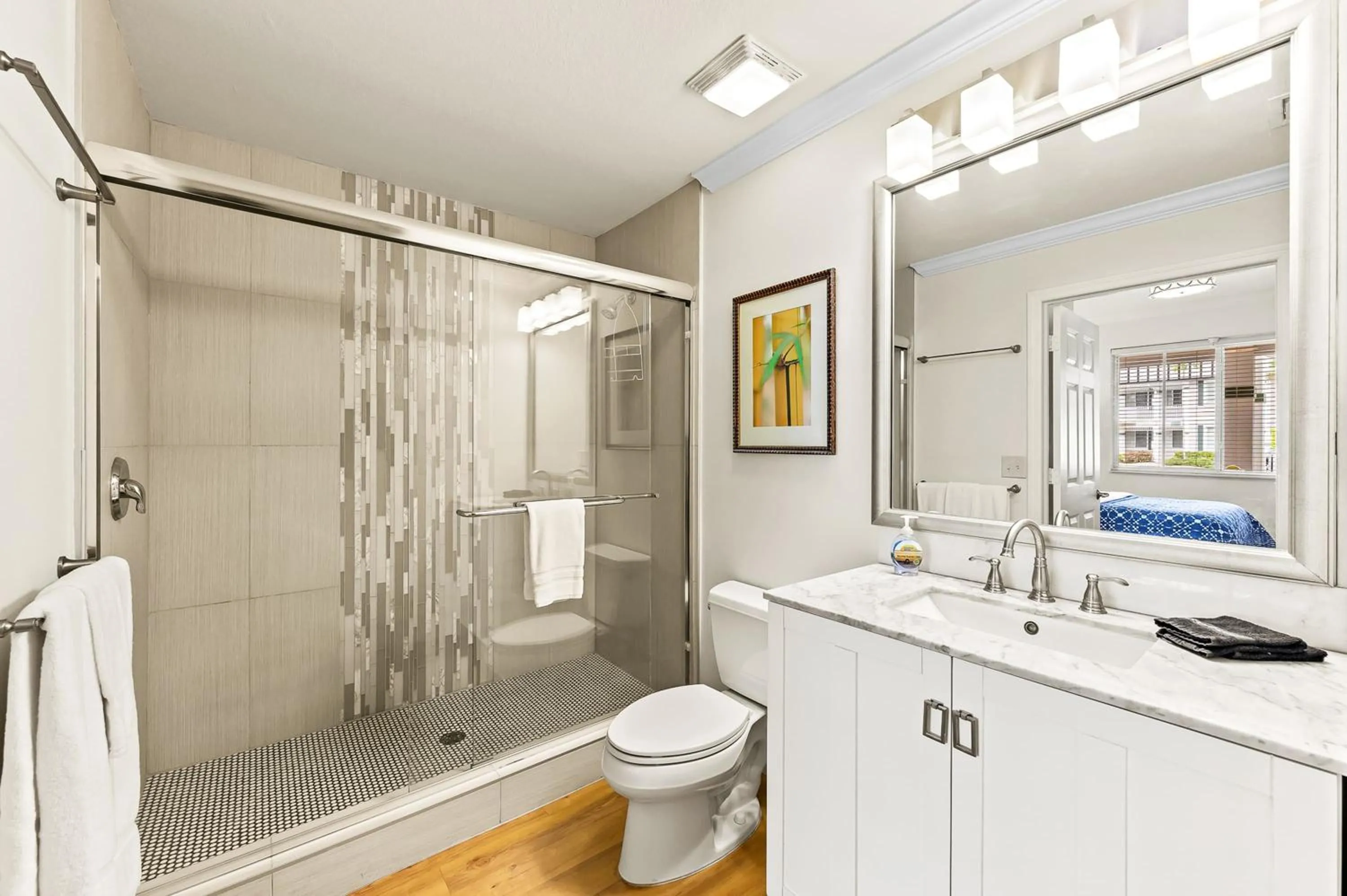 Shower in Catina Golf Condo at the Lely Resort