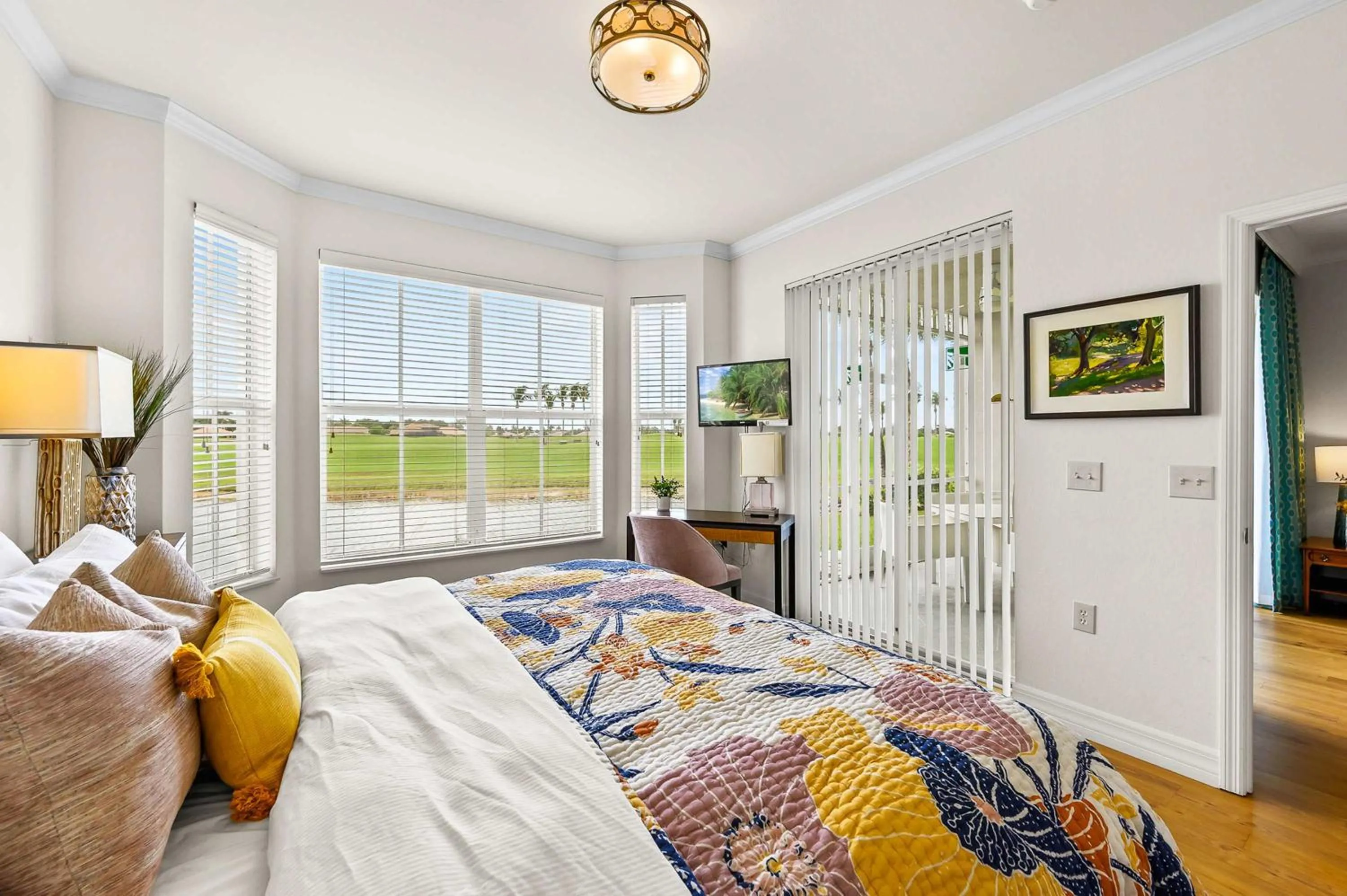 Bed in Catina Golf Condo at the Lely Resort