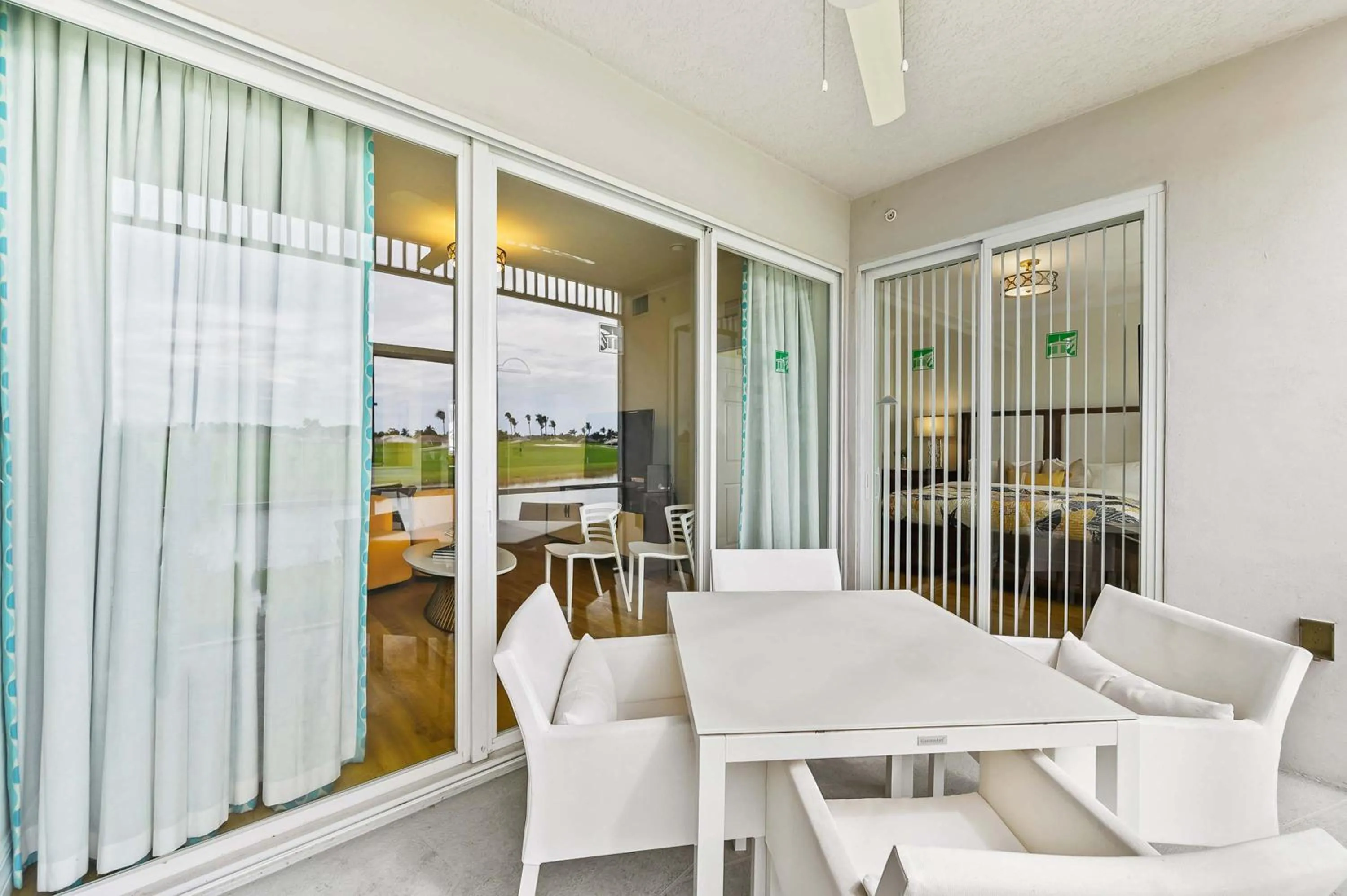 Patio in Catina Golf Condo at the Lely Resort