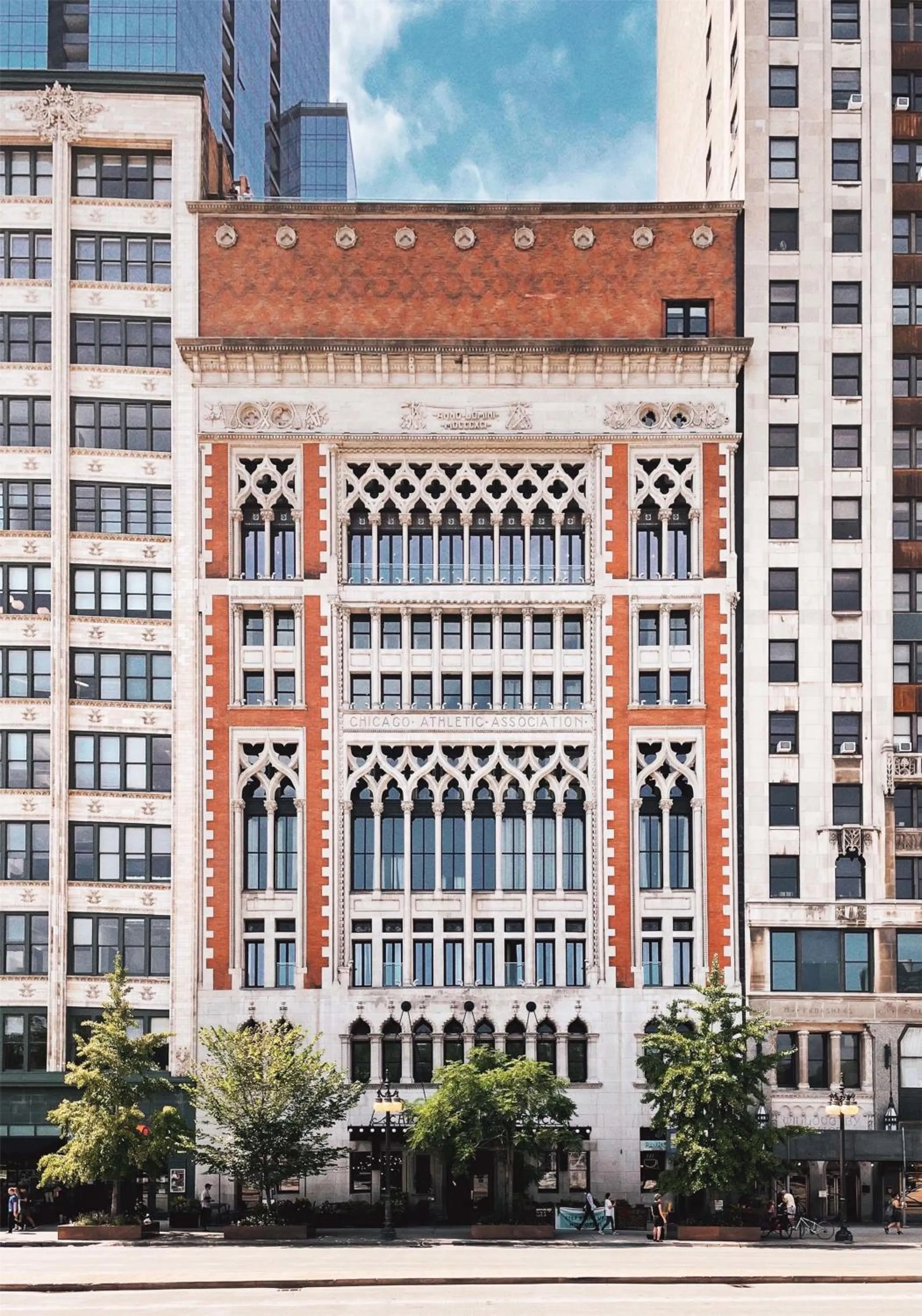 Property building in Chicago Athletic Association, part of Hyatt
