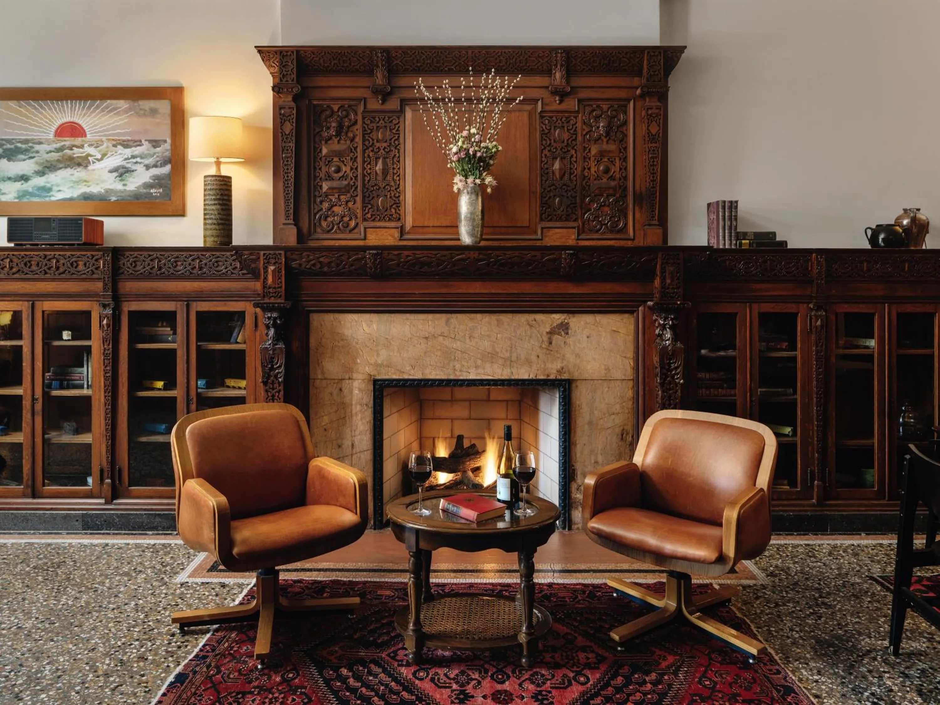 Photo of the whole room in Chicago Athletic Association, part of Hyatt