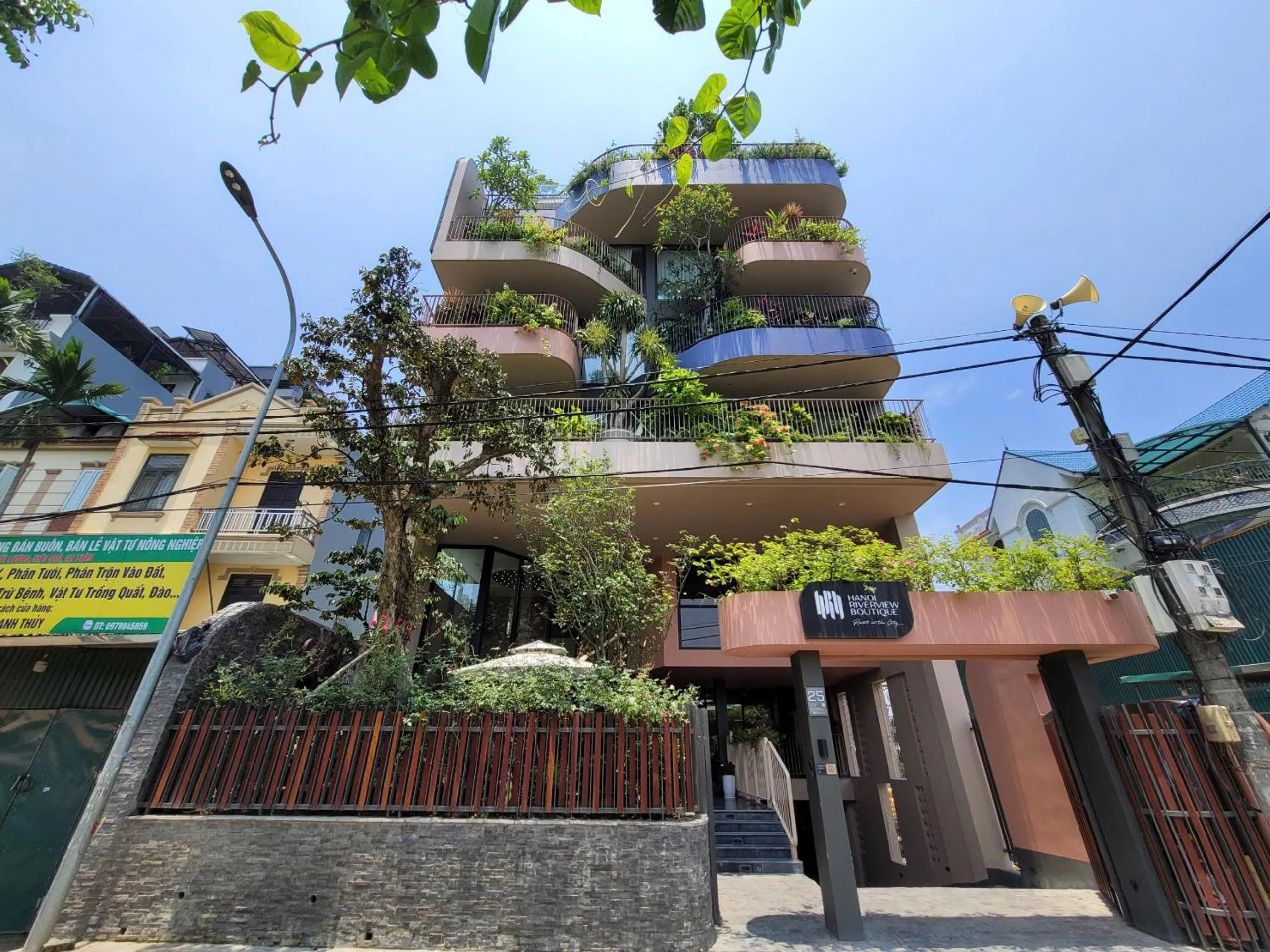 Property building in Hanoi Riverview Boutique Hotel & Apartment