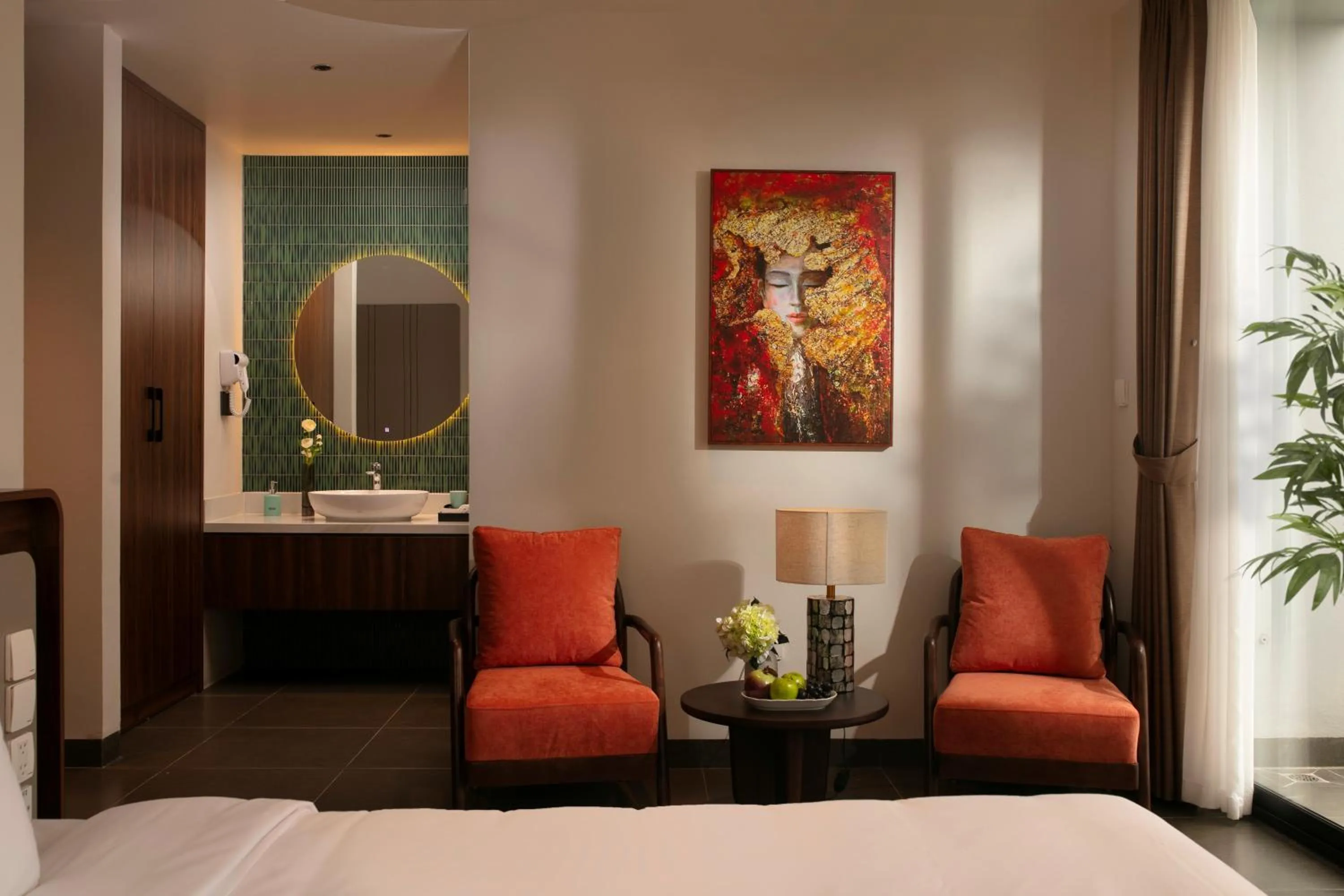 Bed in Hanoi Riverview Boutique Hotel & Apartment