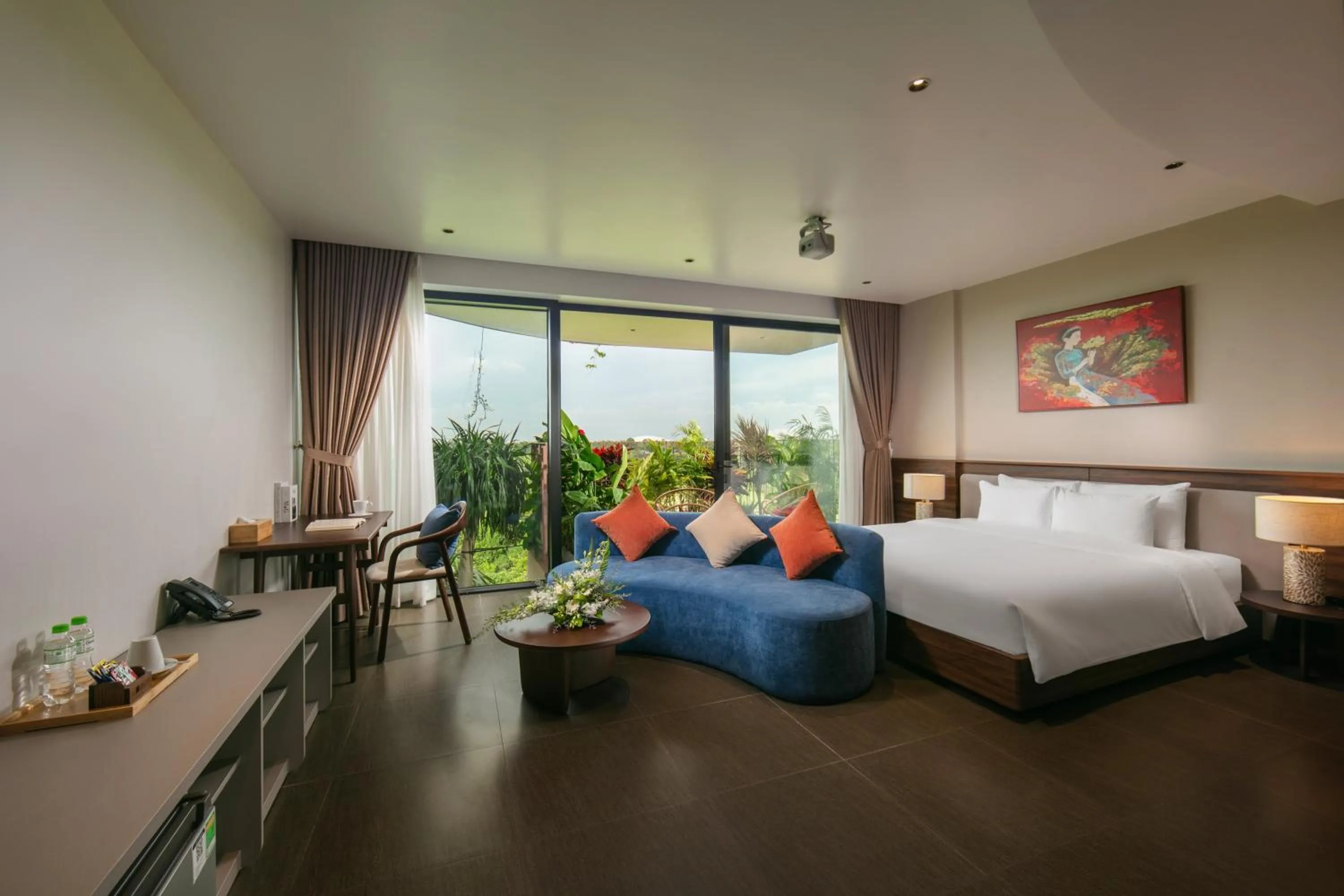 Bed in Hanoi Riverview Boutique Hotel & Apartment