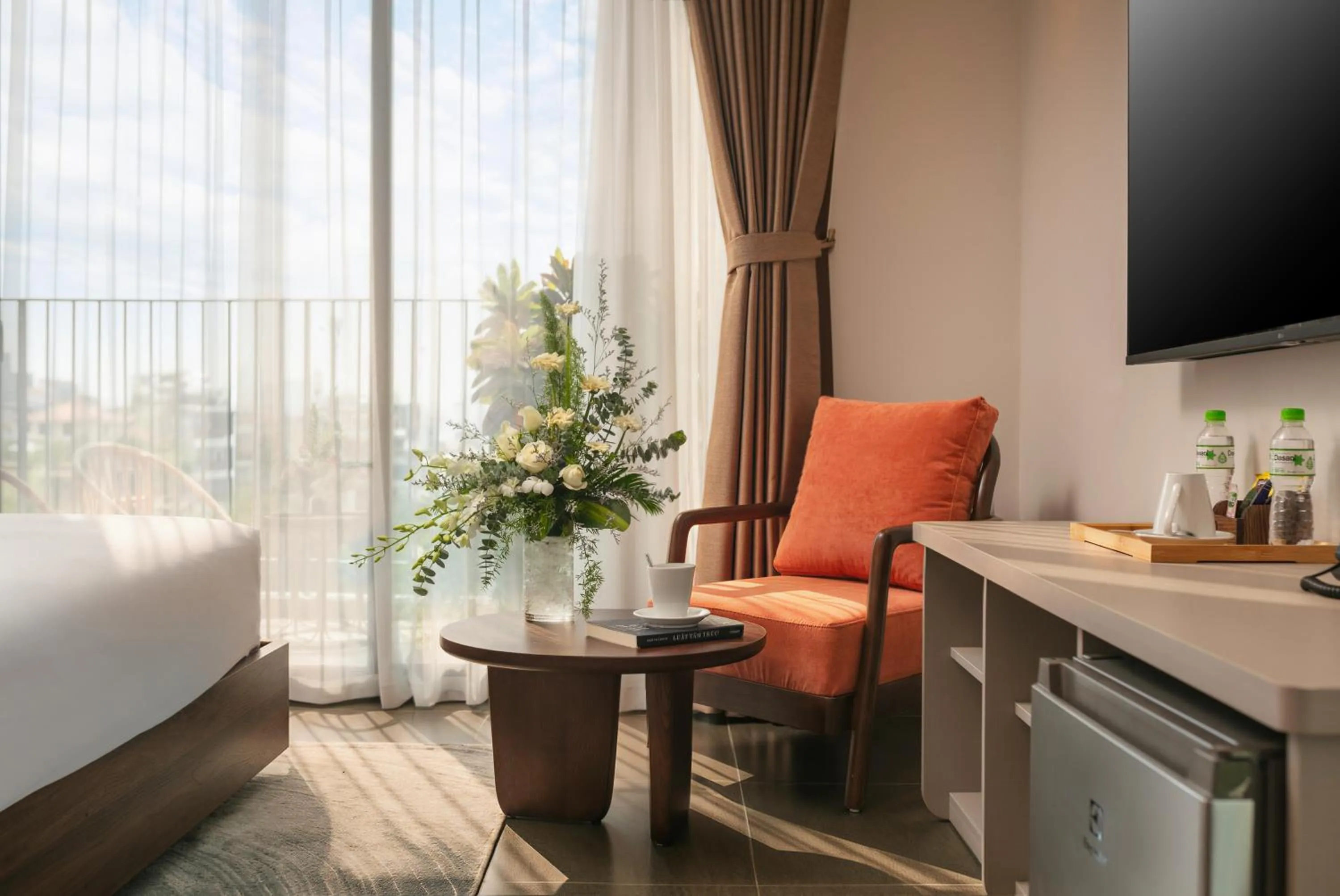 Bed in Hanoi Riverview Boutique Hotel & Apartment