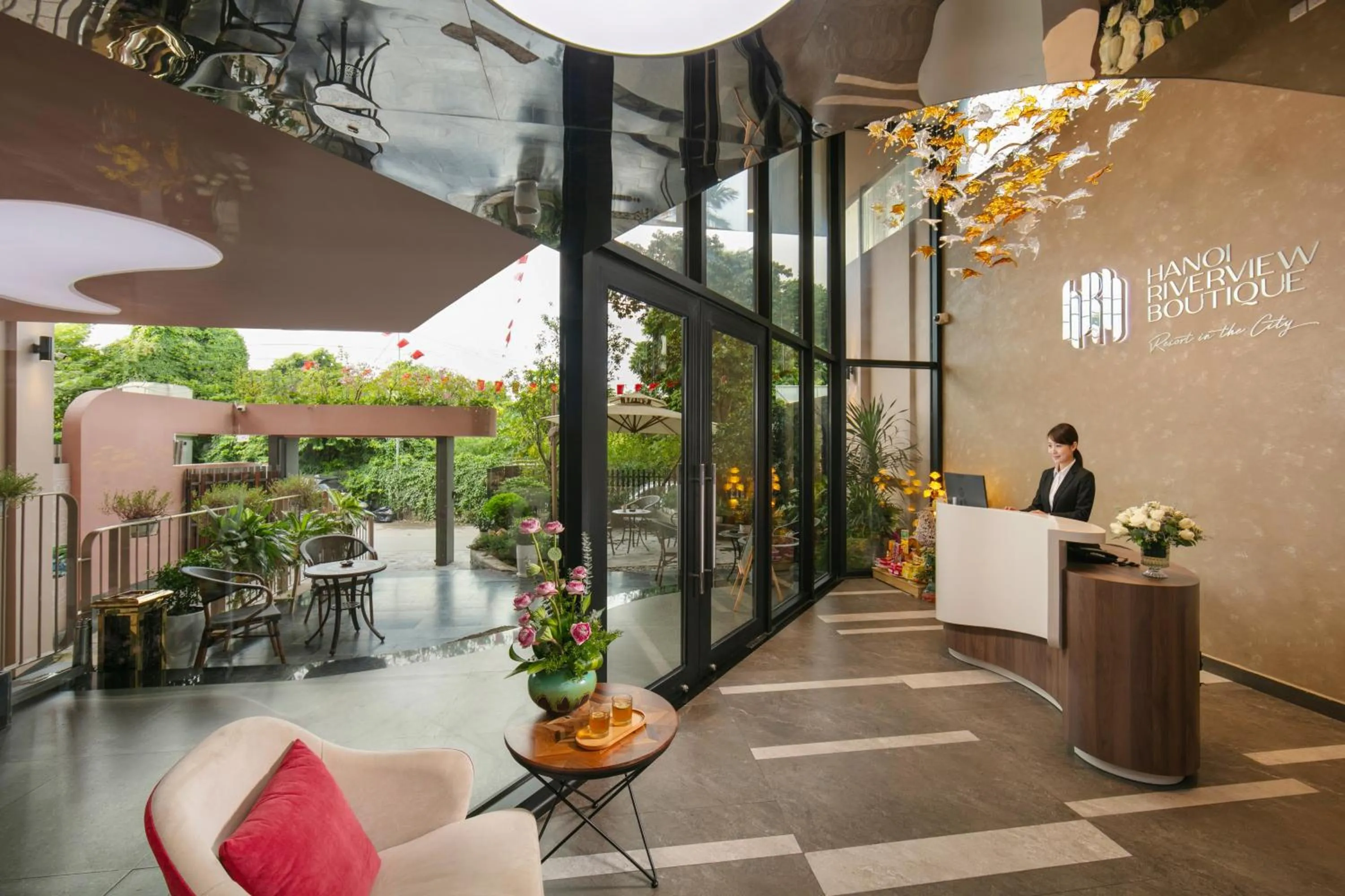 Property building in Hanoi Riverview Boutique Hotel & Apartment