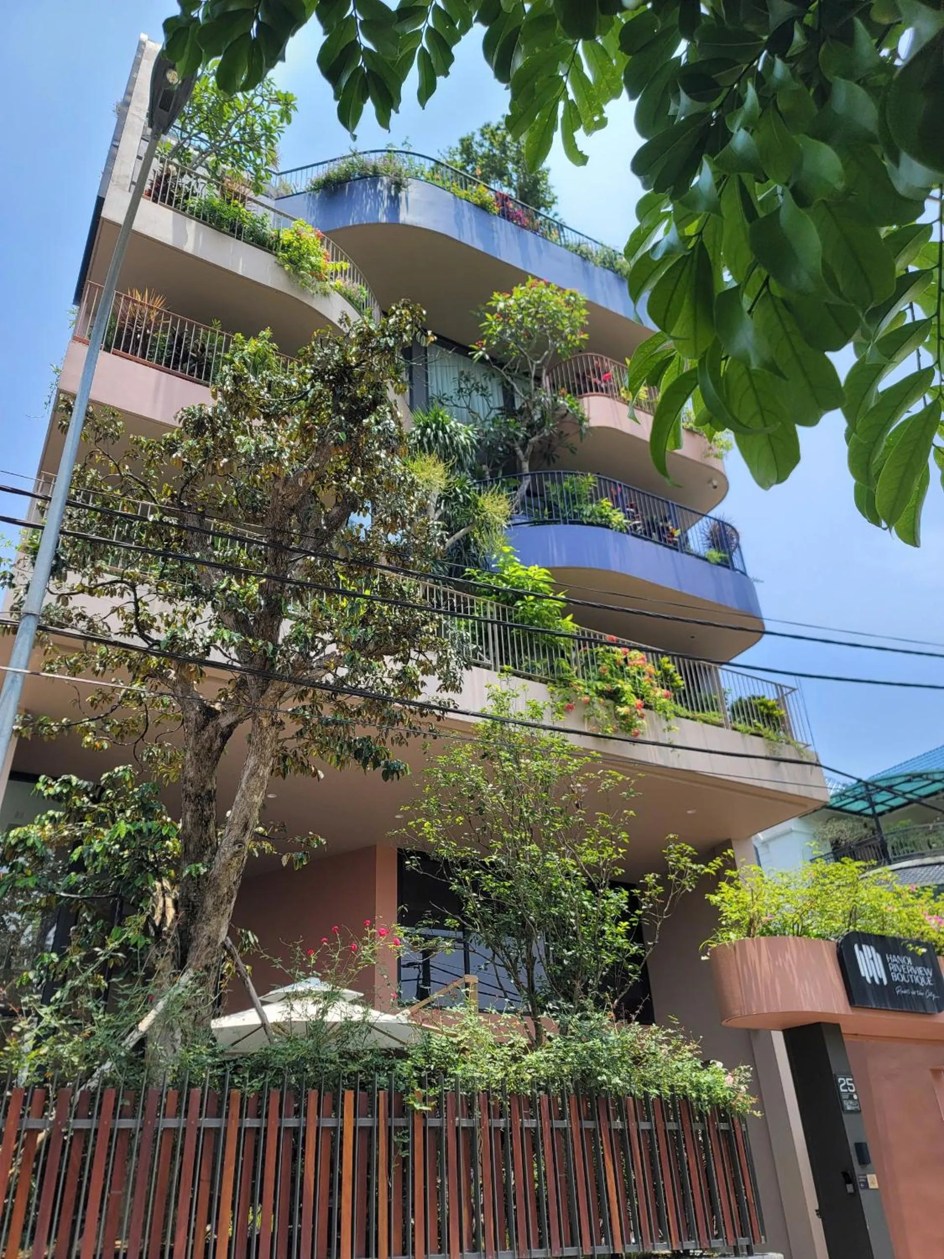 Property building in Hanoi Riverview Boutique Hotel & Apartment