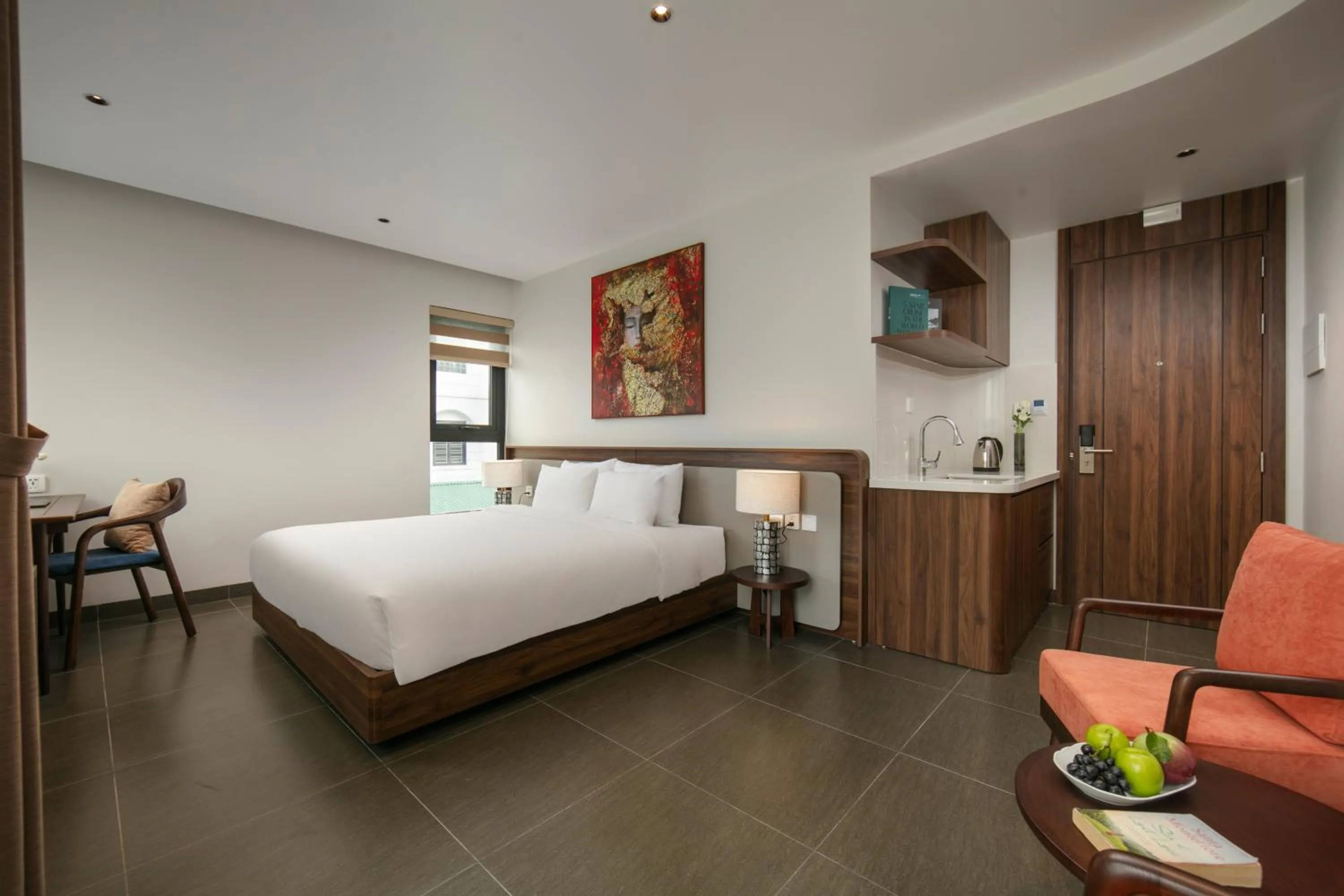 Bed in Hanoi Riverview Boutique Hotel & Apartment