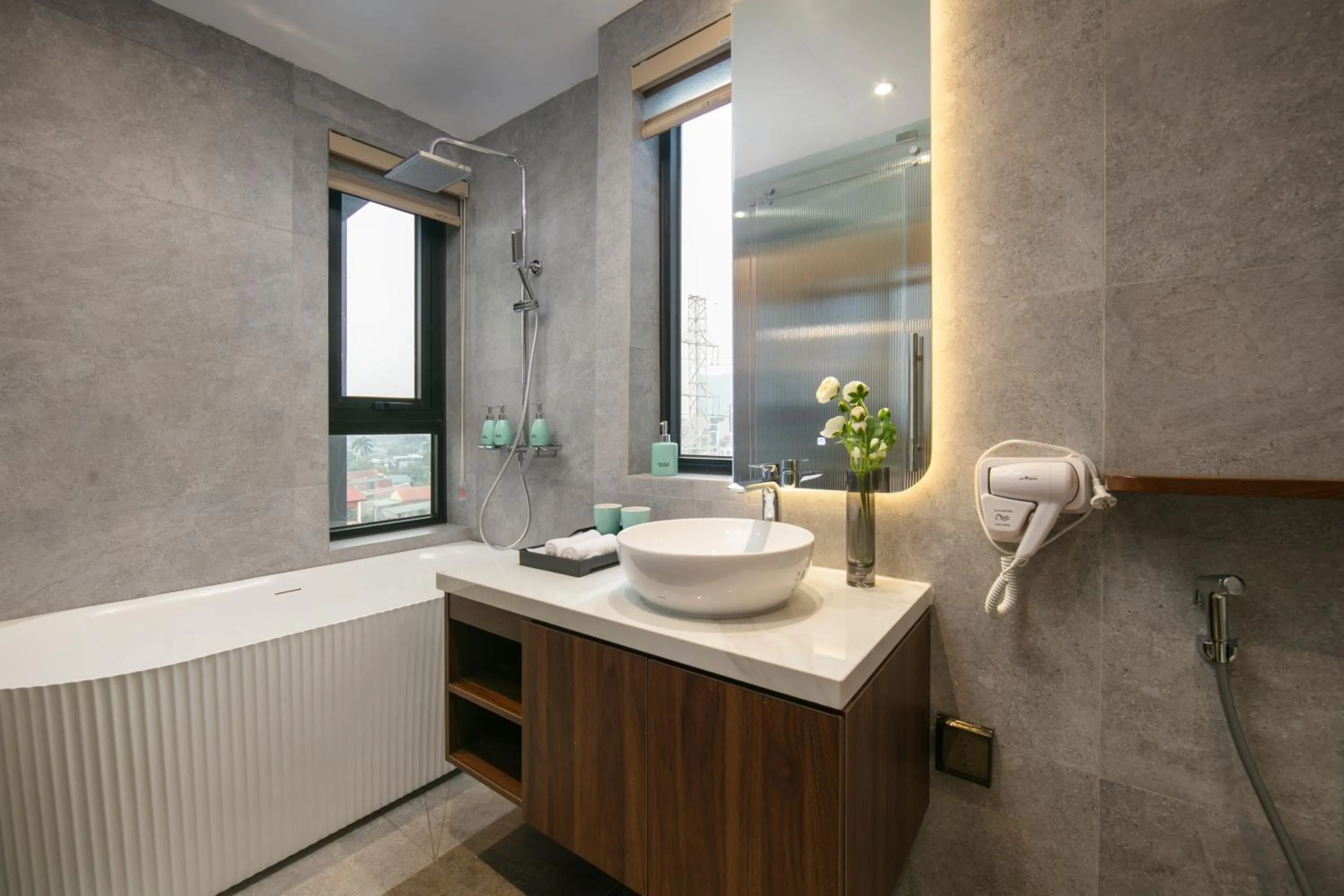 Bathroom in Hanoi Riverview Boutique Hotel & Apartment