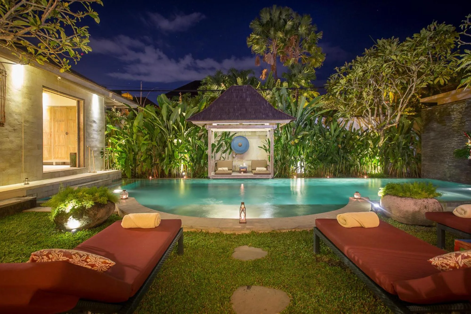 Swimming pool in Villa Sky Li by Nagisa Bali