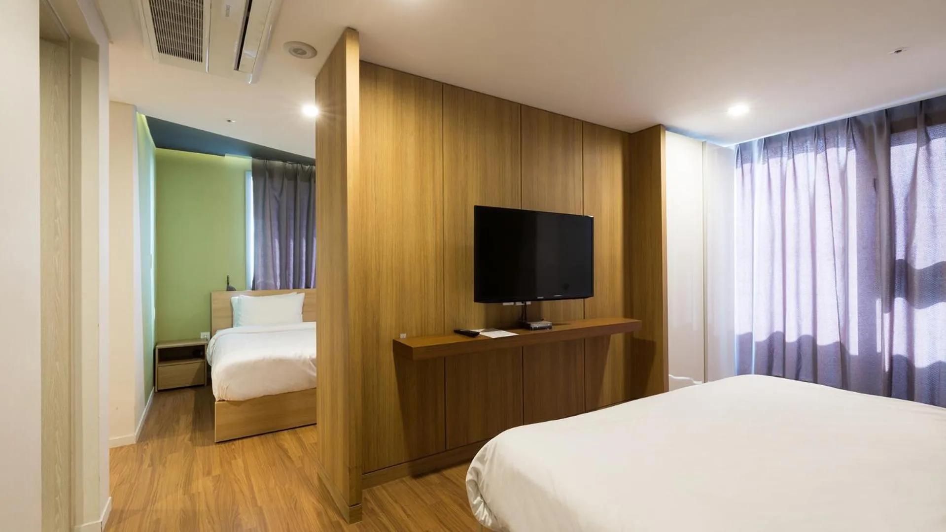 Bed in Vistacay Hotel Worldcup