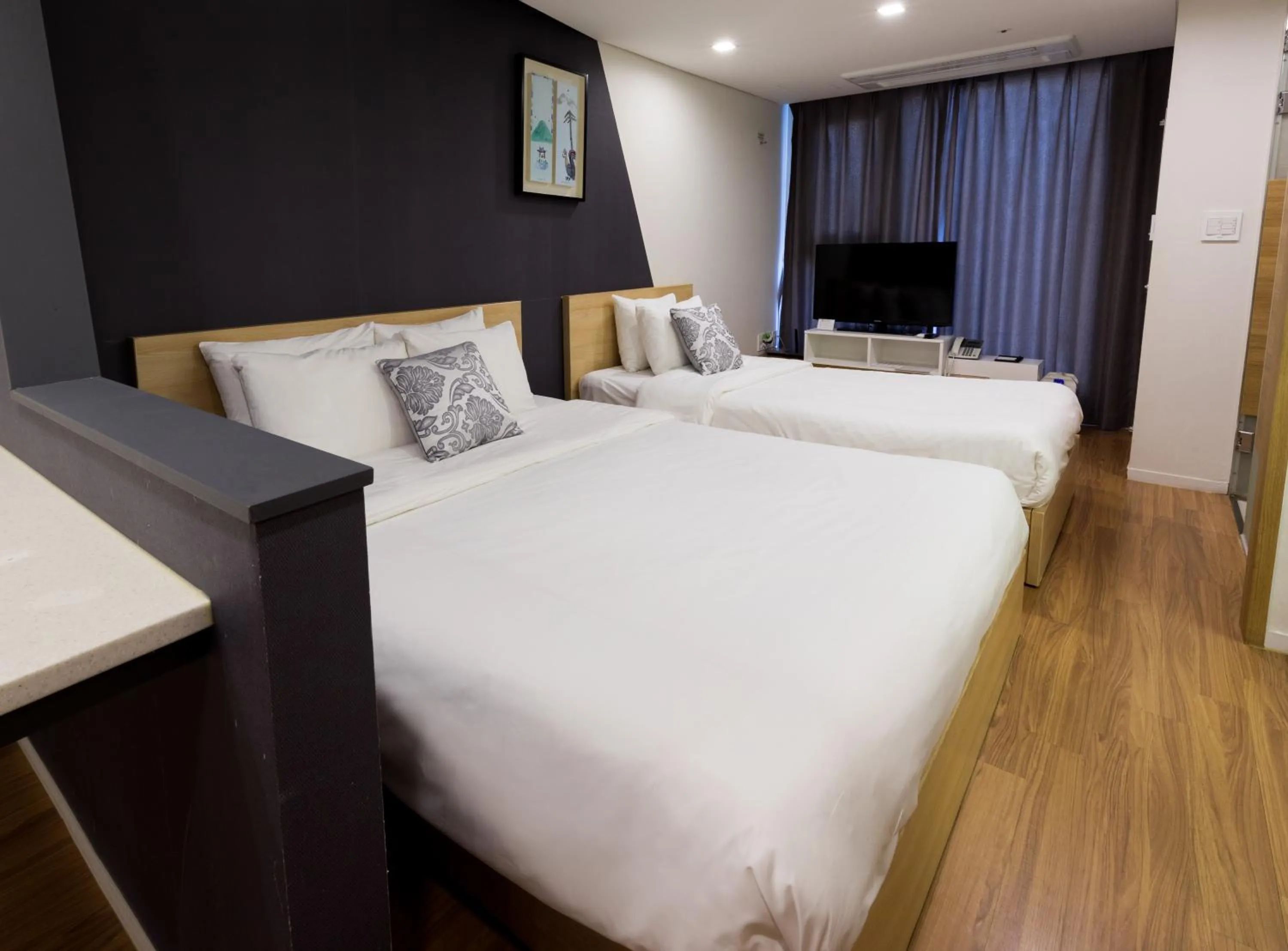 Bed in Vistacay Hotel Worldcup