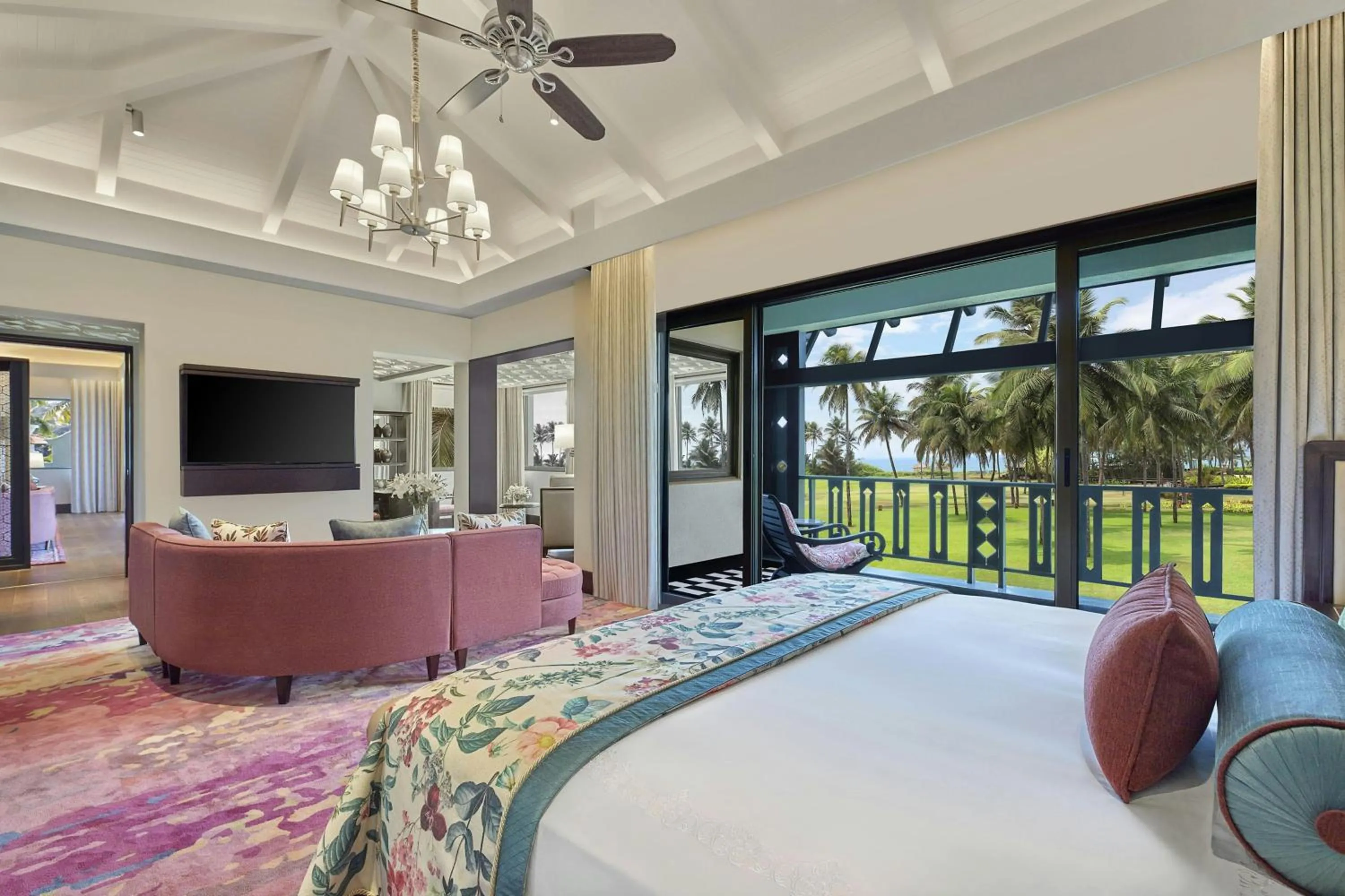 Bedroom, Bed in ITC Grand Goa, a Luxury Collection Resort & Spa, Goa