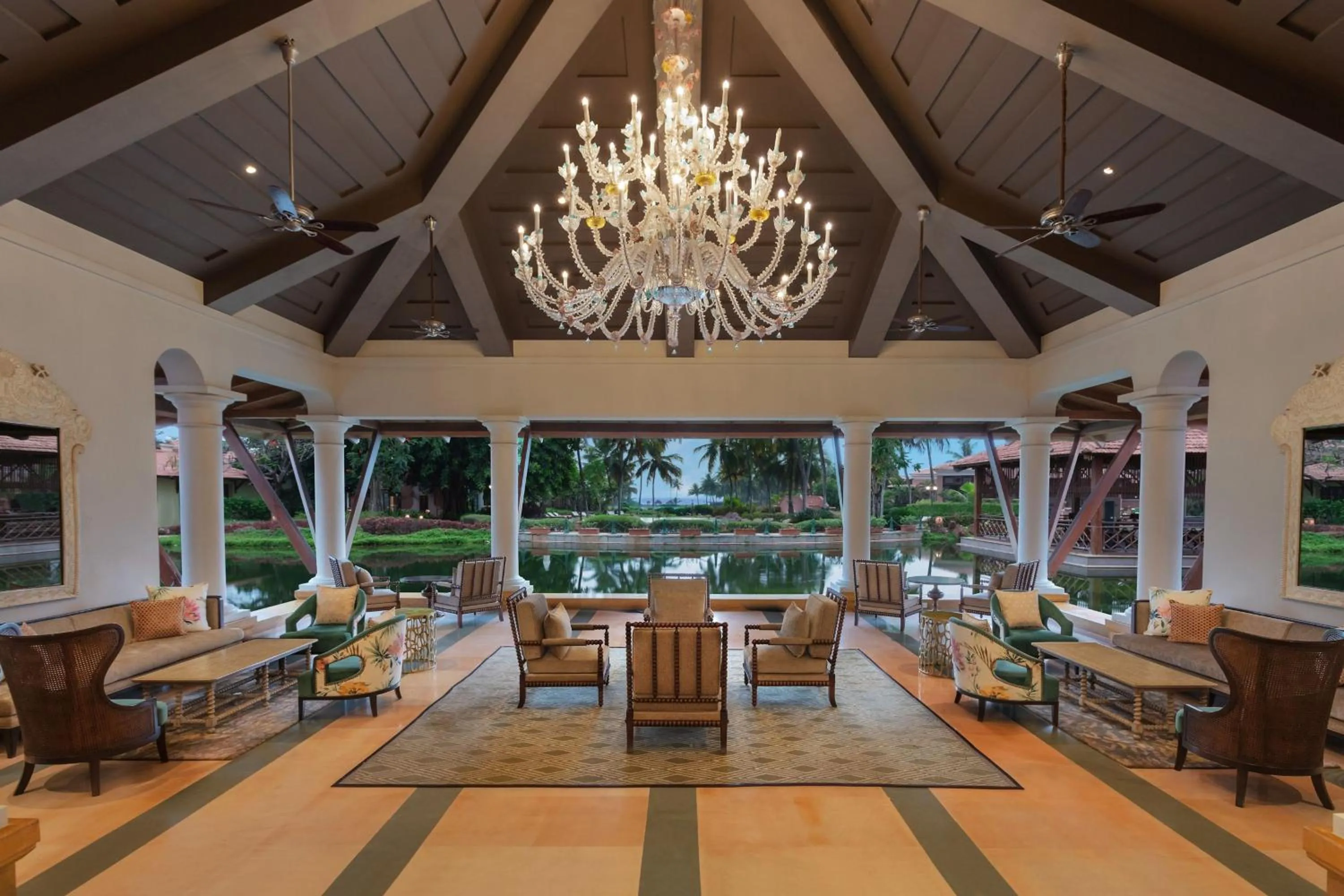 Lobby or reception in ITC Grand Goa, a Luxury Collection Resort & Spa, Goa