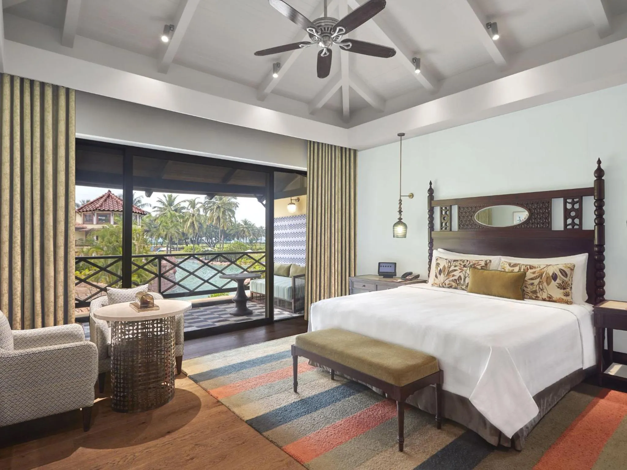 Bedroom, Bed in ITC Grand Goa, a Luxury Collection Resort & Spa, Goa