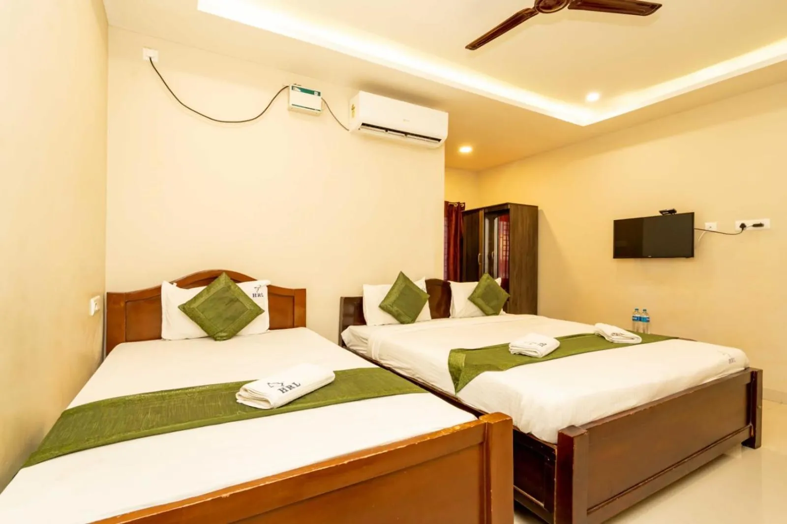 Bed in Hotel Ramleela