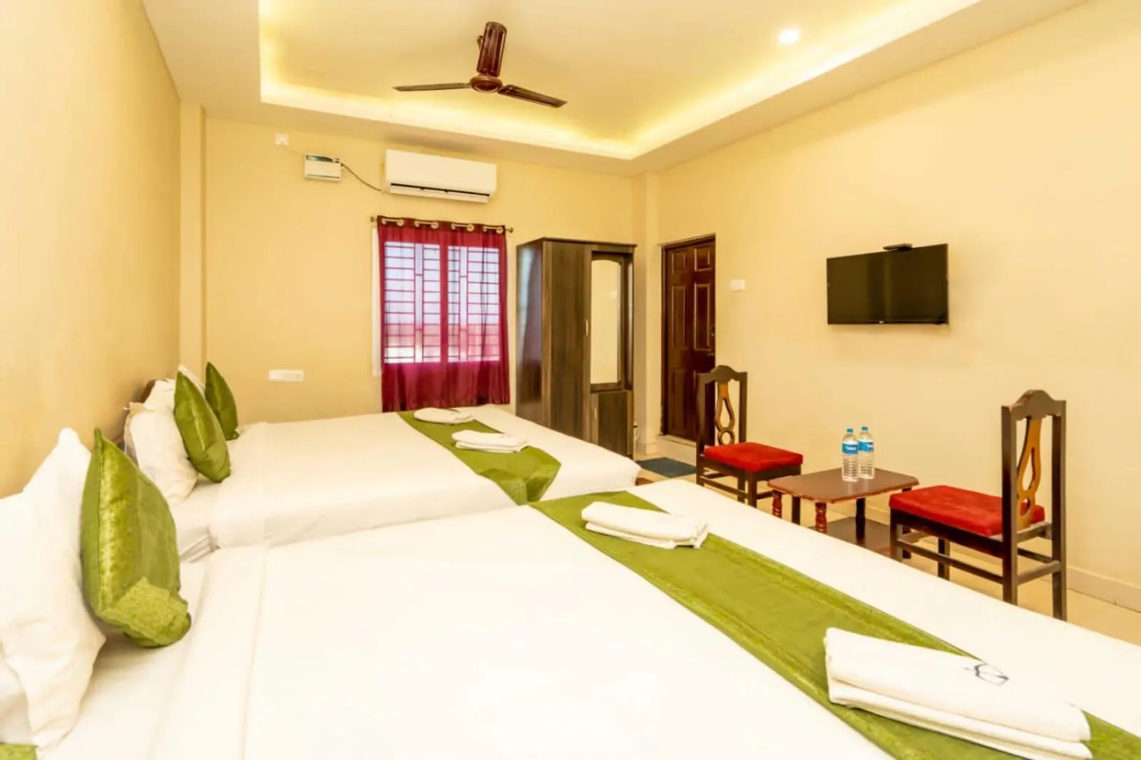 Bed in Hotel Ramleela