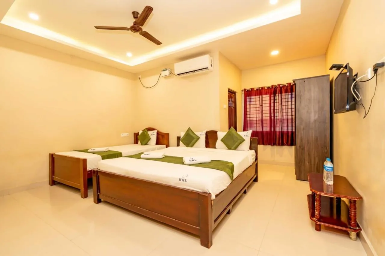 Bed in Hotel Ramleela