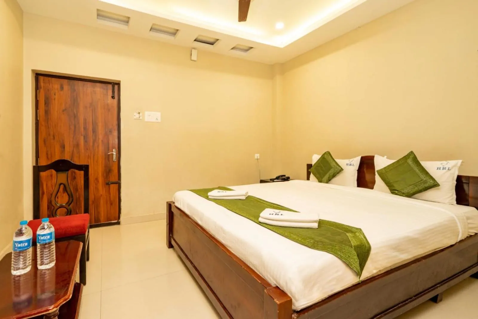 Bed in Hotel Ramleela