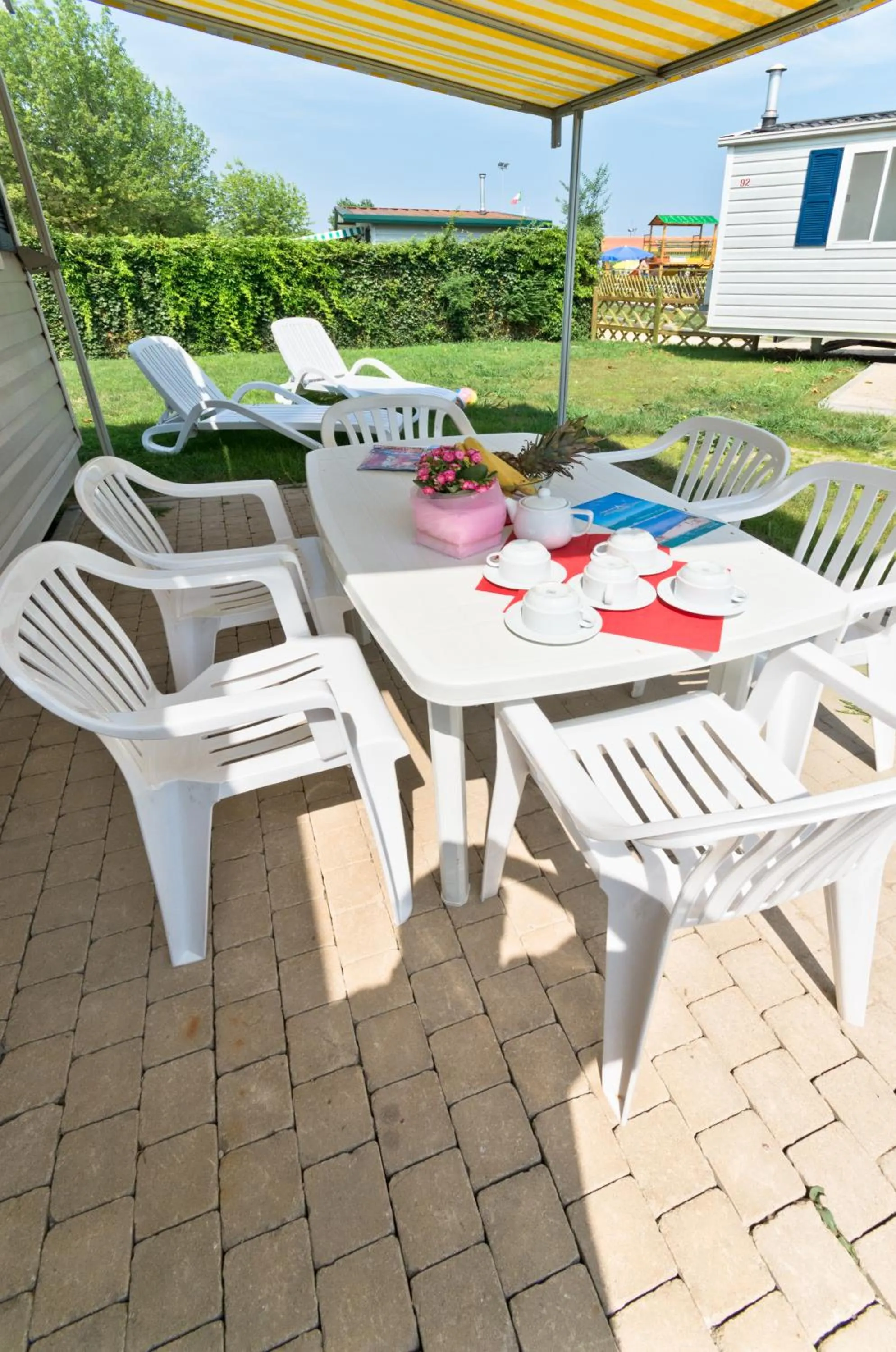 Patio in Campeggio del Garda