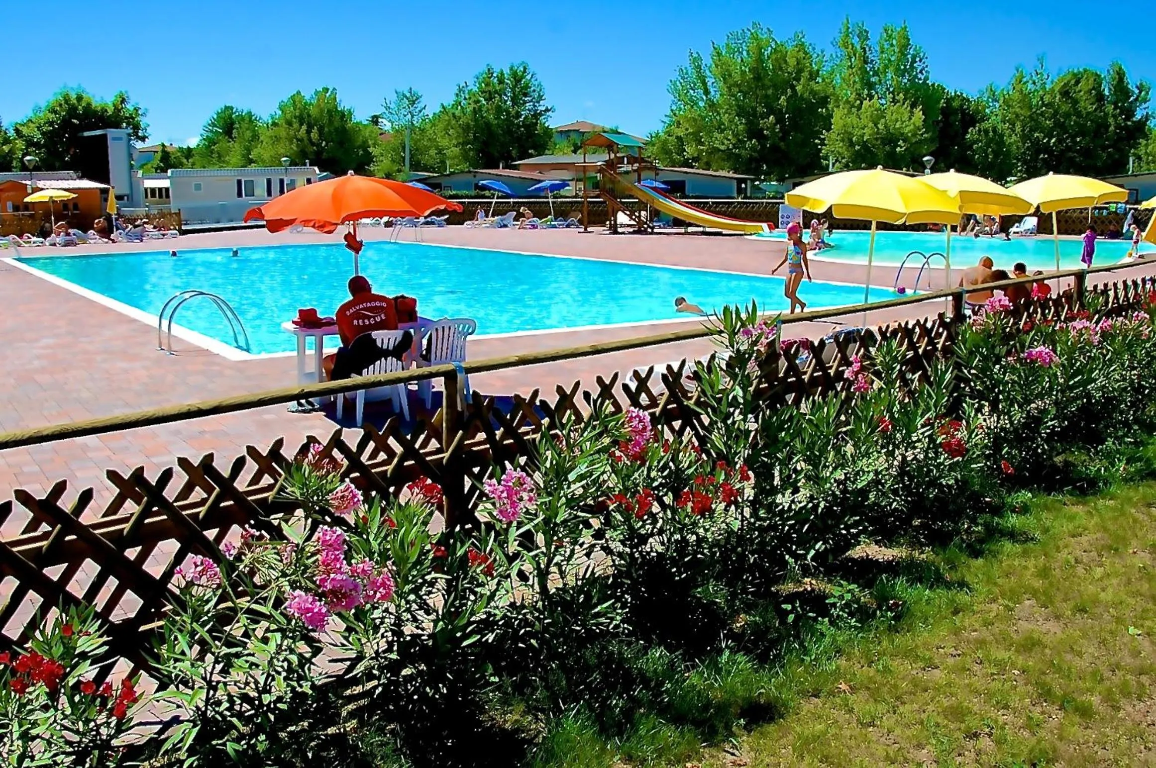 Swimming pool in Campeggio del Garda