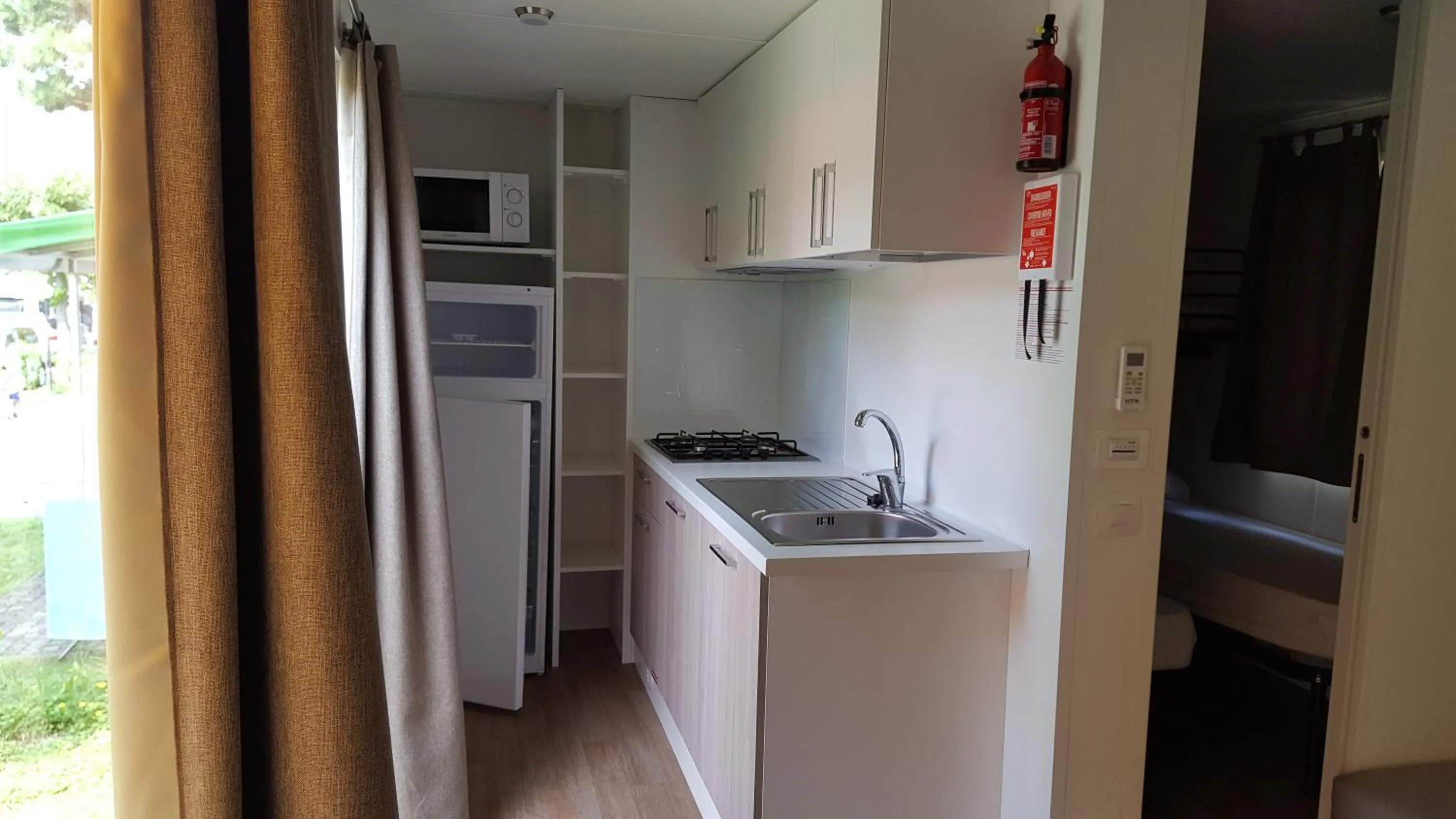 Kitchen or kitchenette in Campeggio del Garda