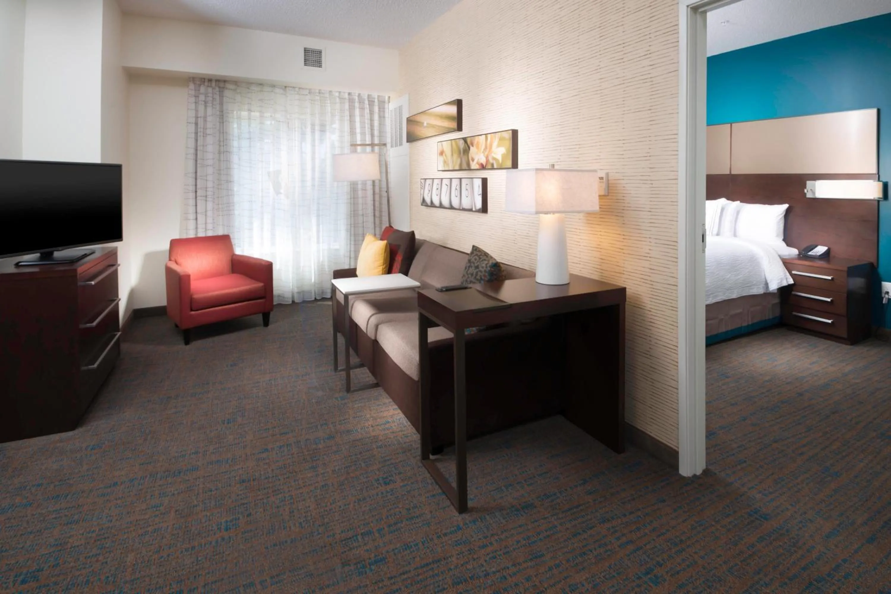Bedroom, Bed in Residence Inn by Marriott Augusta