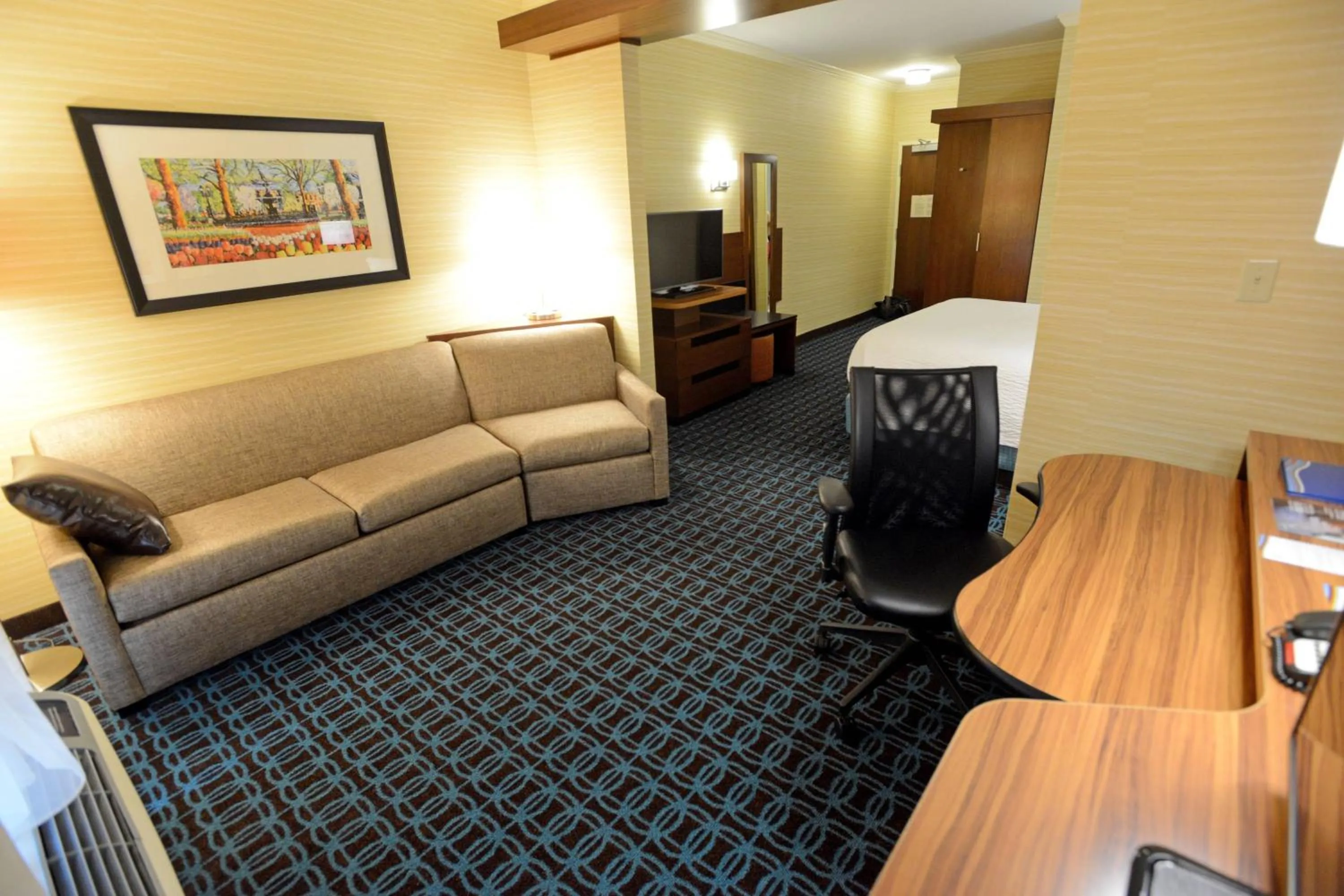 Living room in Fairfield Inn & Suites by Marriott Bowling Green