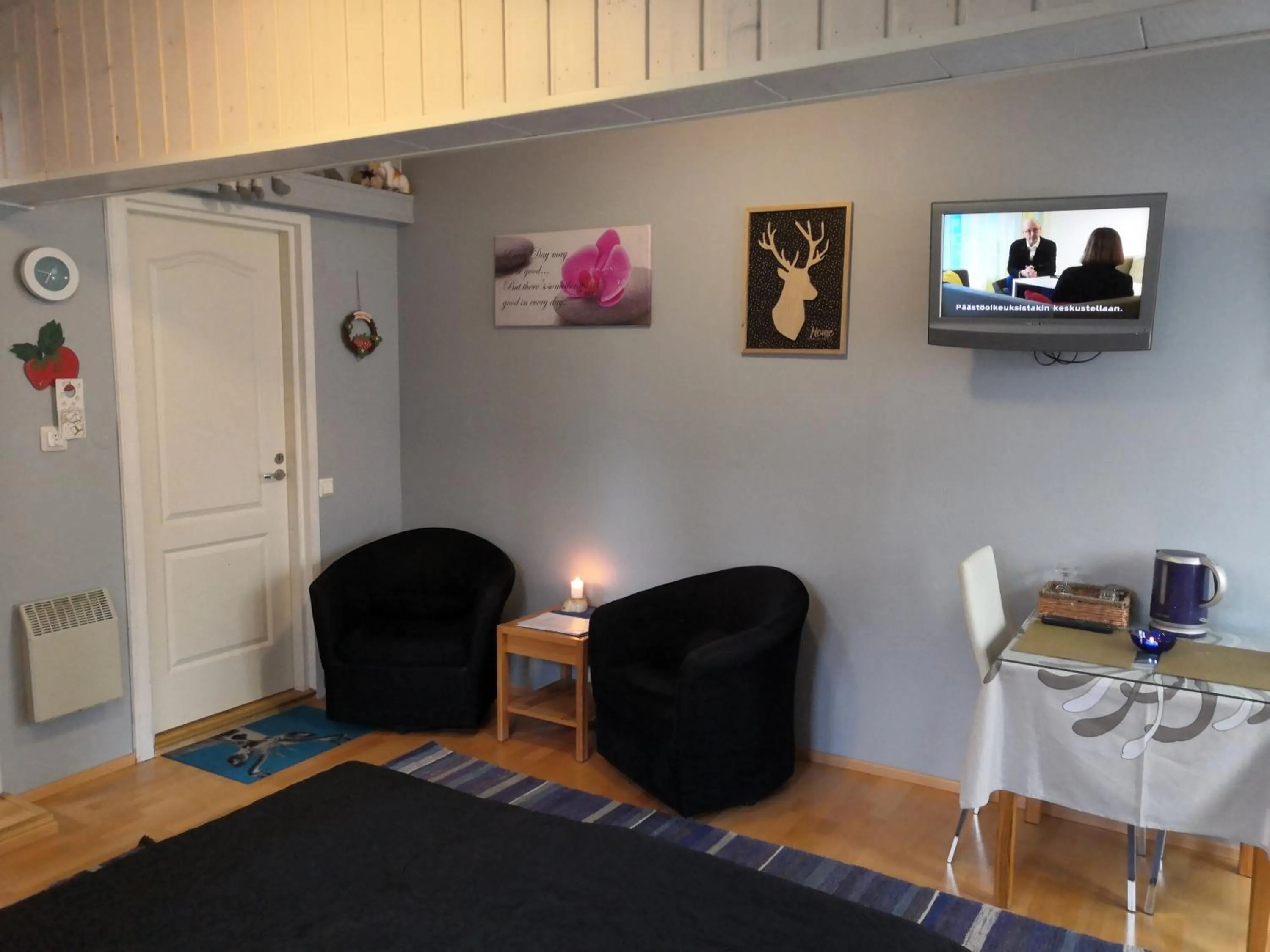 TV and multimedia in Hostel Mansikka