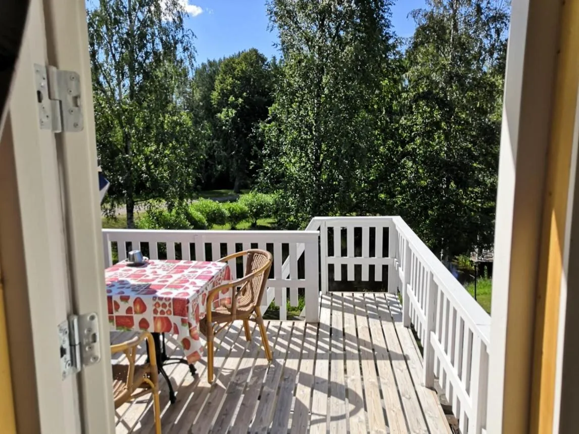 Patio in Hostel Mansikka