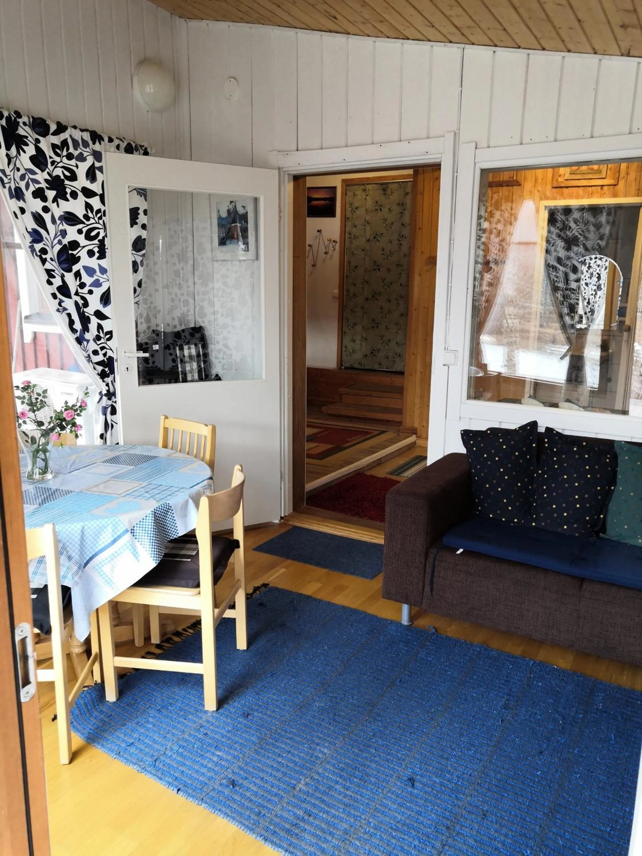 Living room in Hostel Mansikka