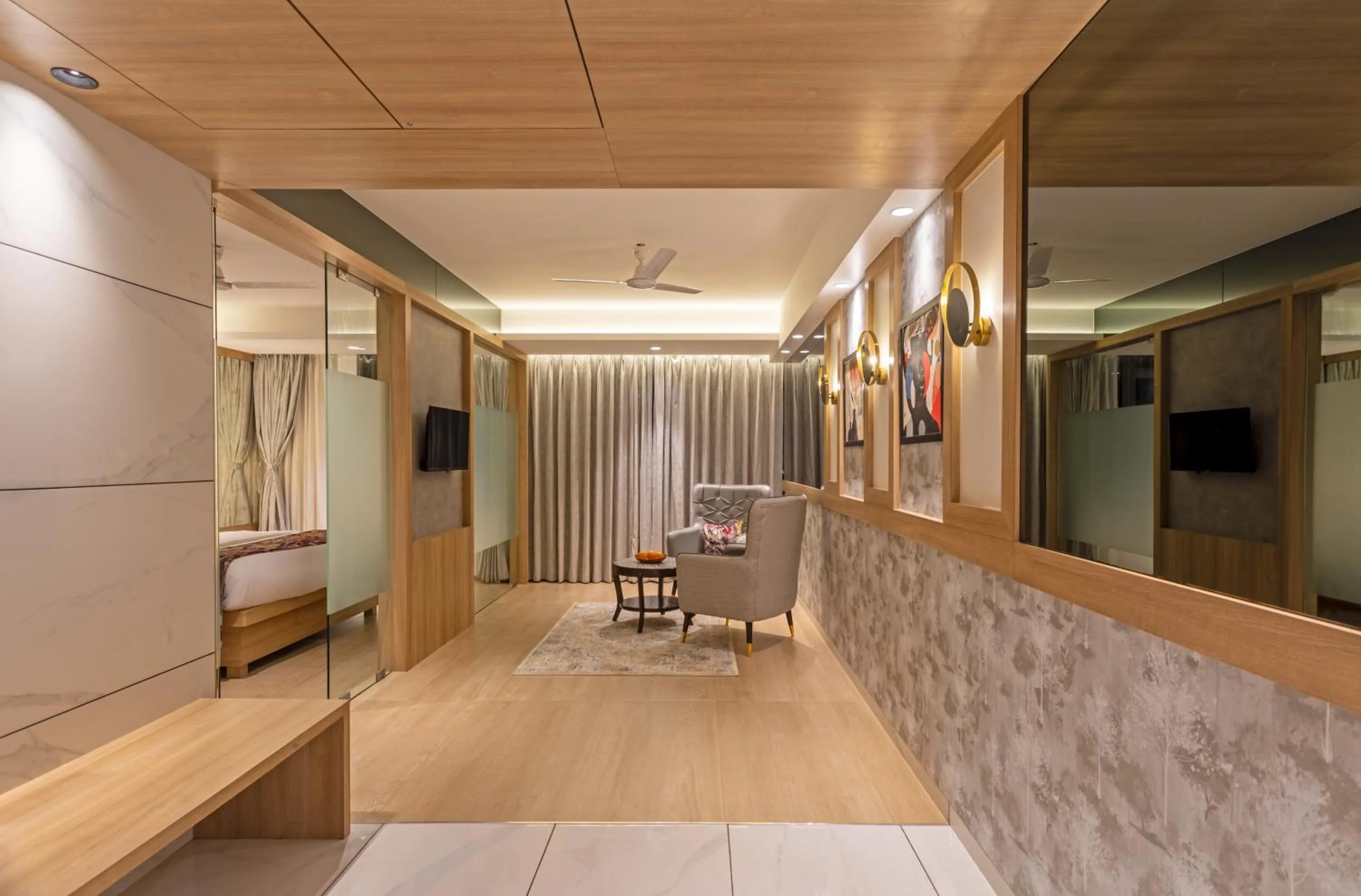 Living room, Bed in Hill Berry - A SoVo Hotel