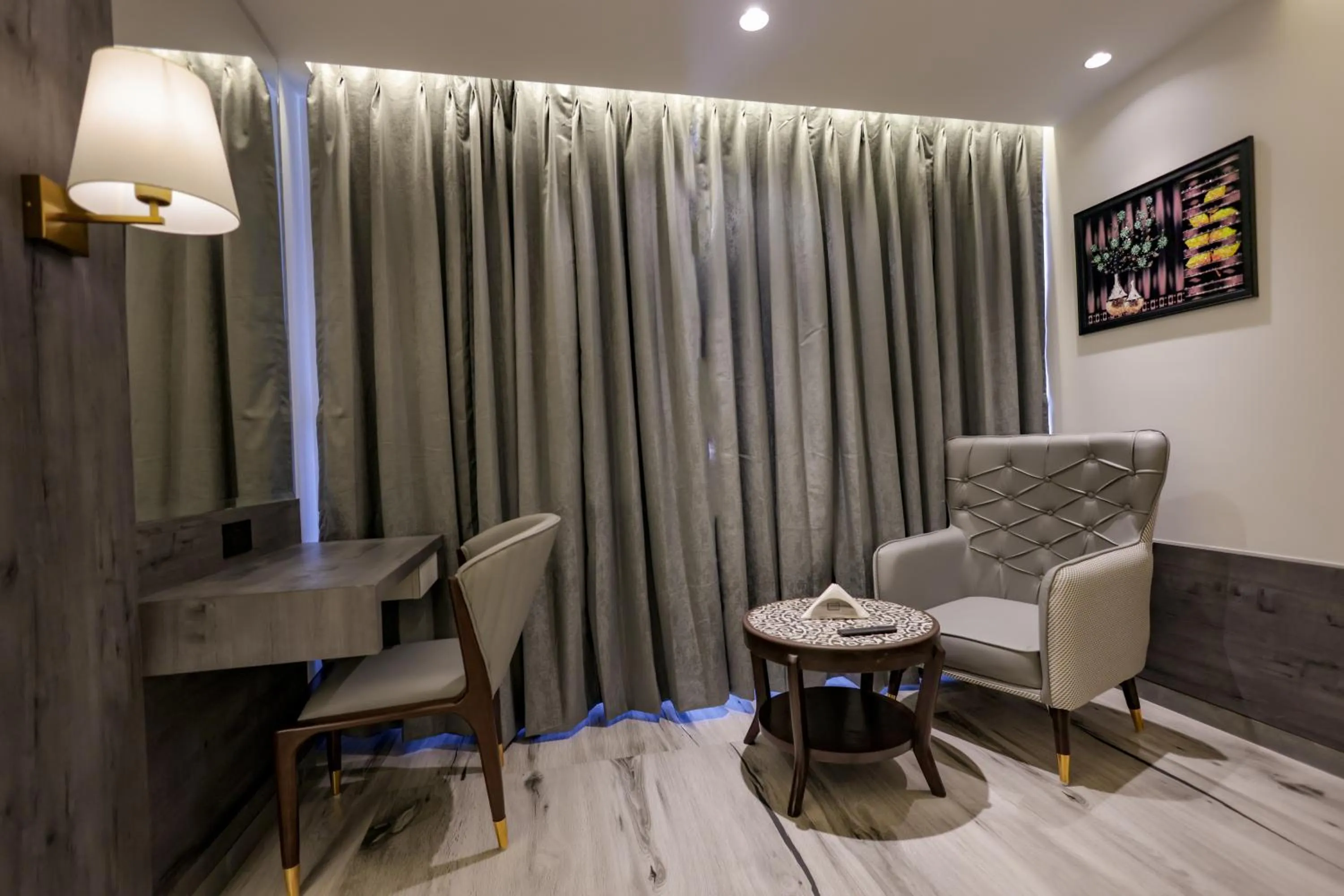 Seating area in Hotel Hillberry