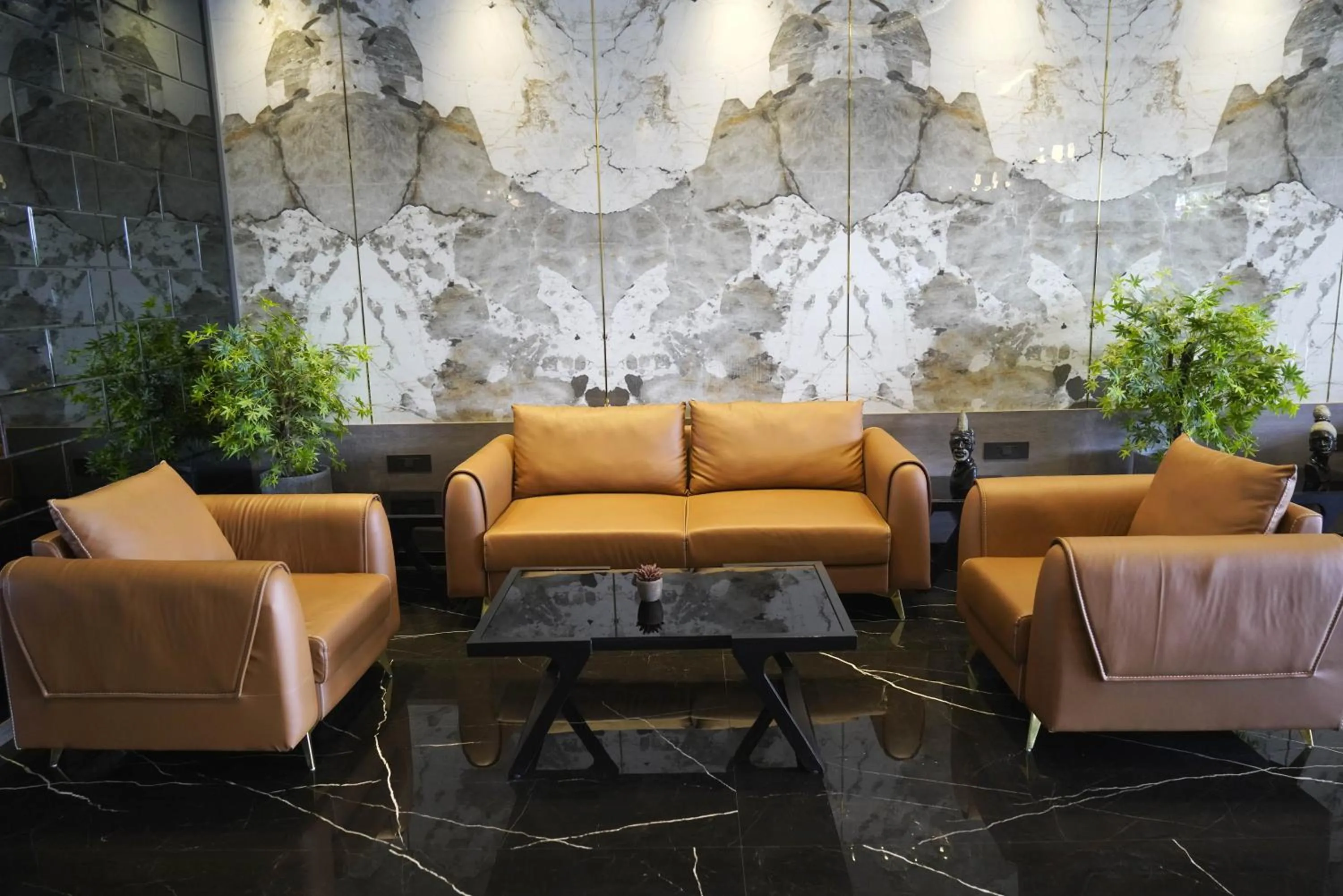 Lobby or reception in Hotel Hillberry