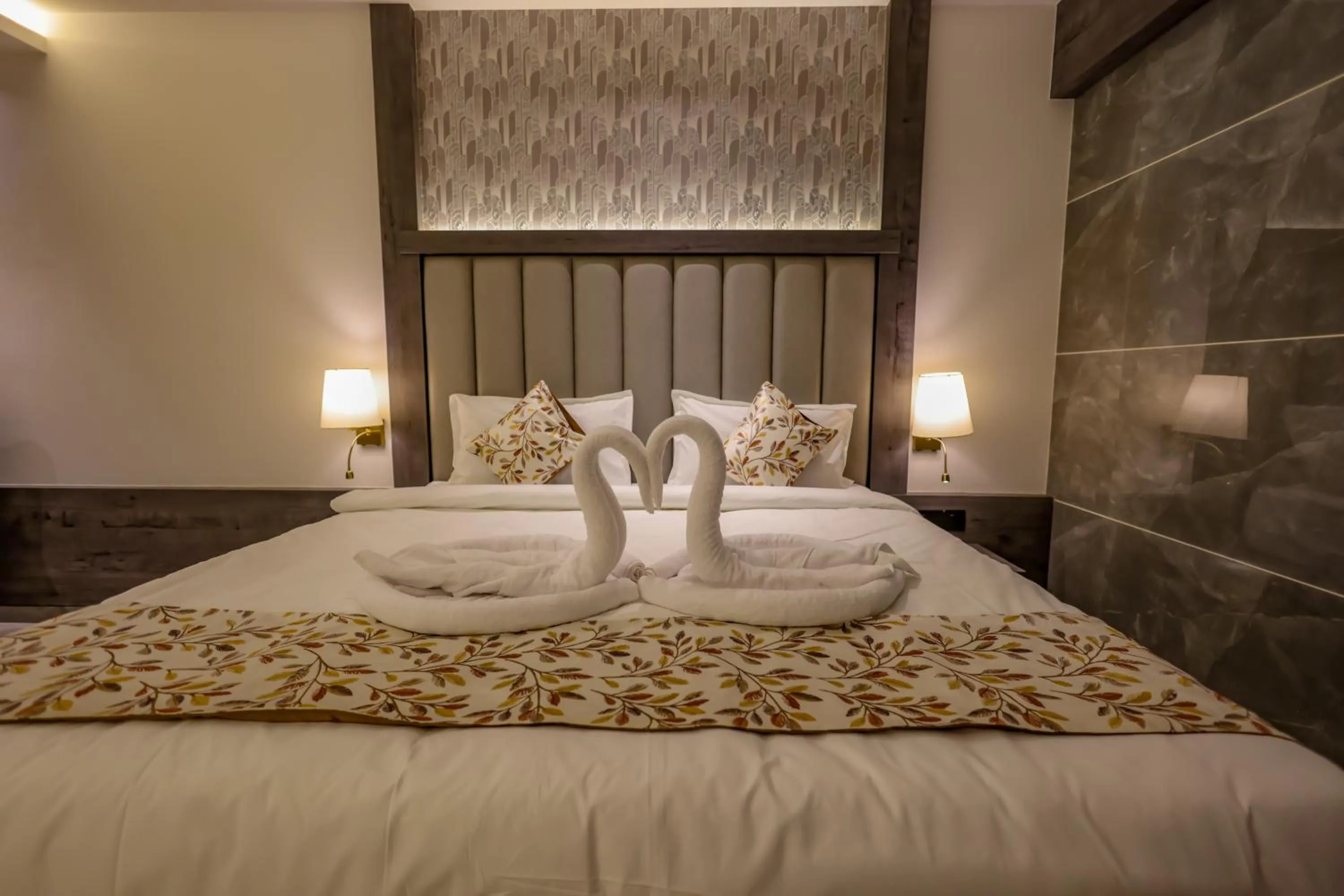 Bed in Hotel Hillberry