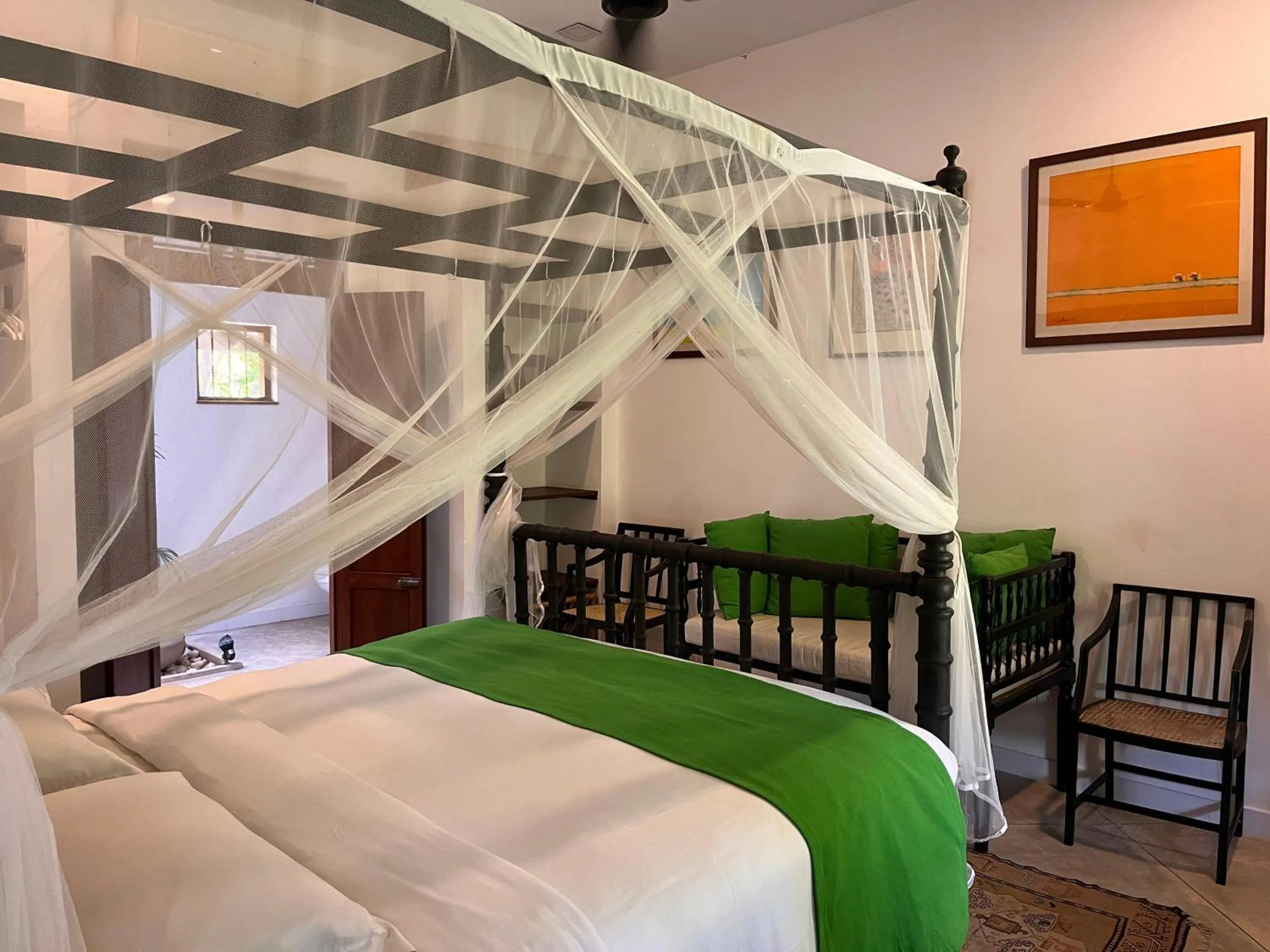 Bed in Aavya Cove Villas by Aahaasa