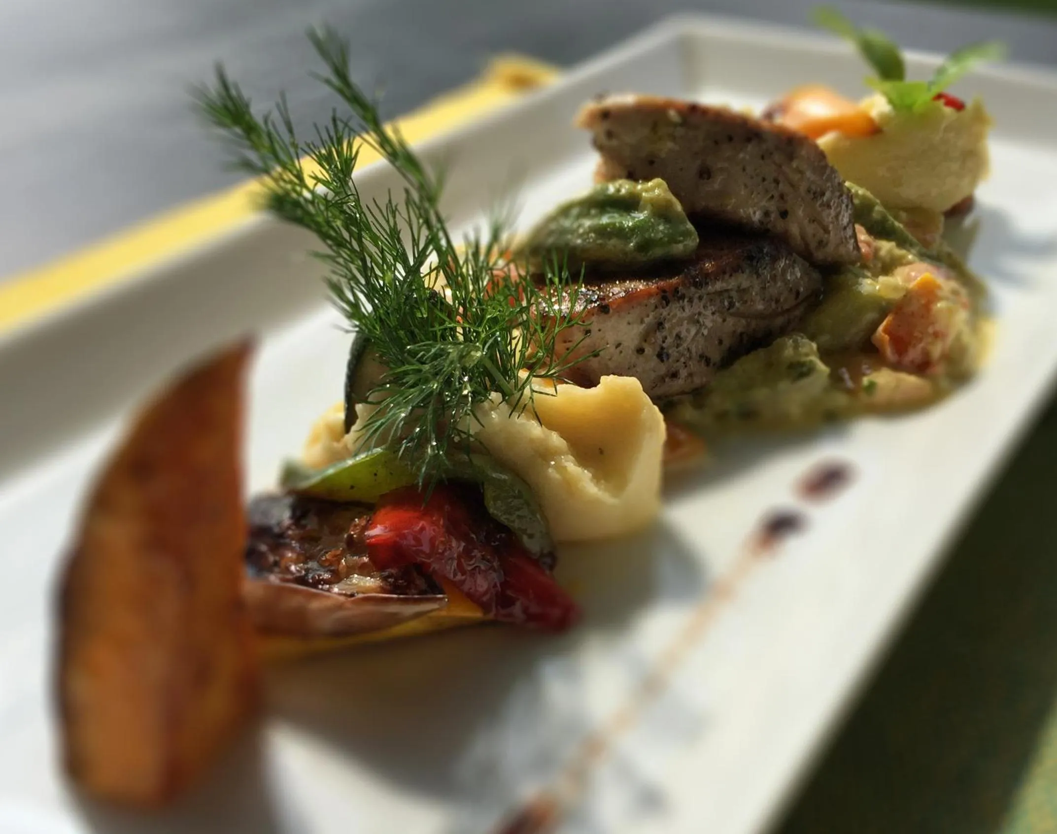 Lunch in Calamansi Cove Villas