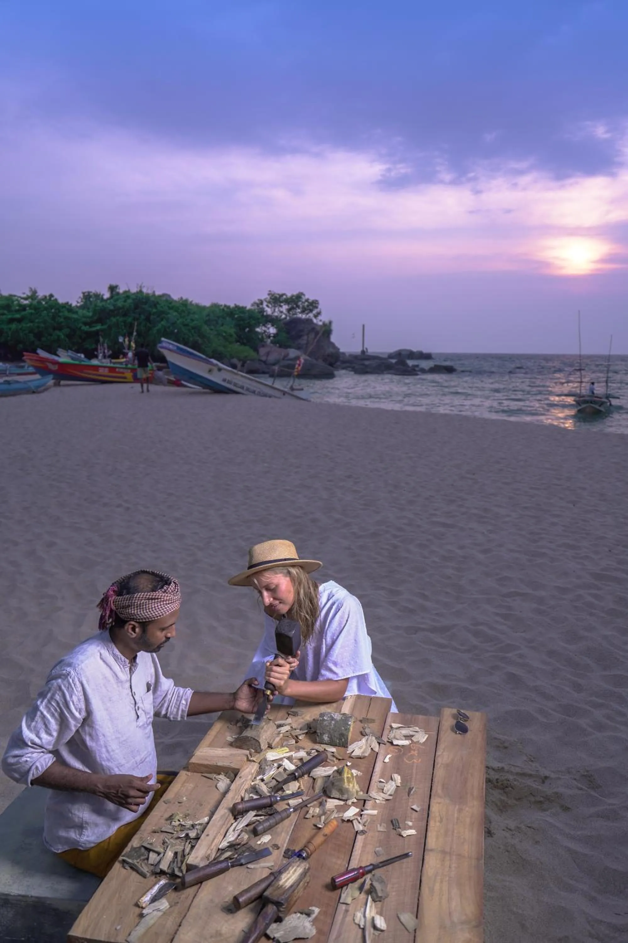 People in Calamansi Cove Villas
