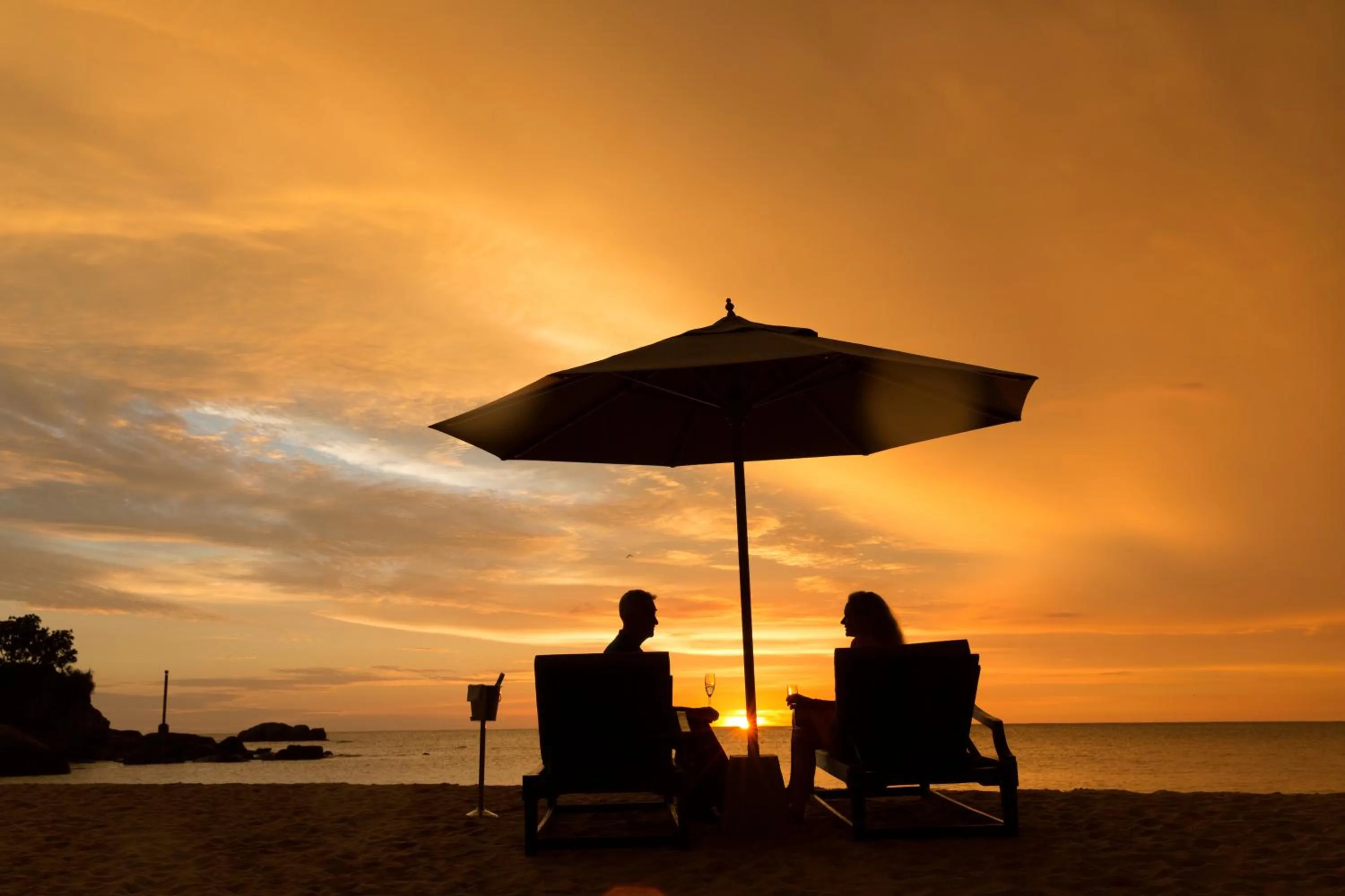 Beach in Calamansi Cove Villas