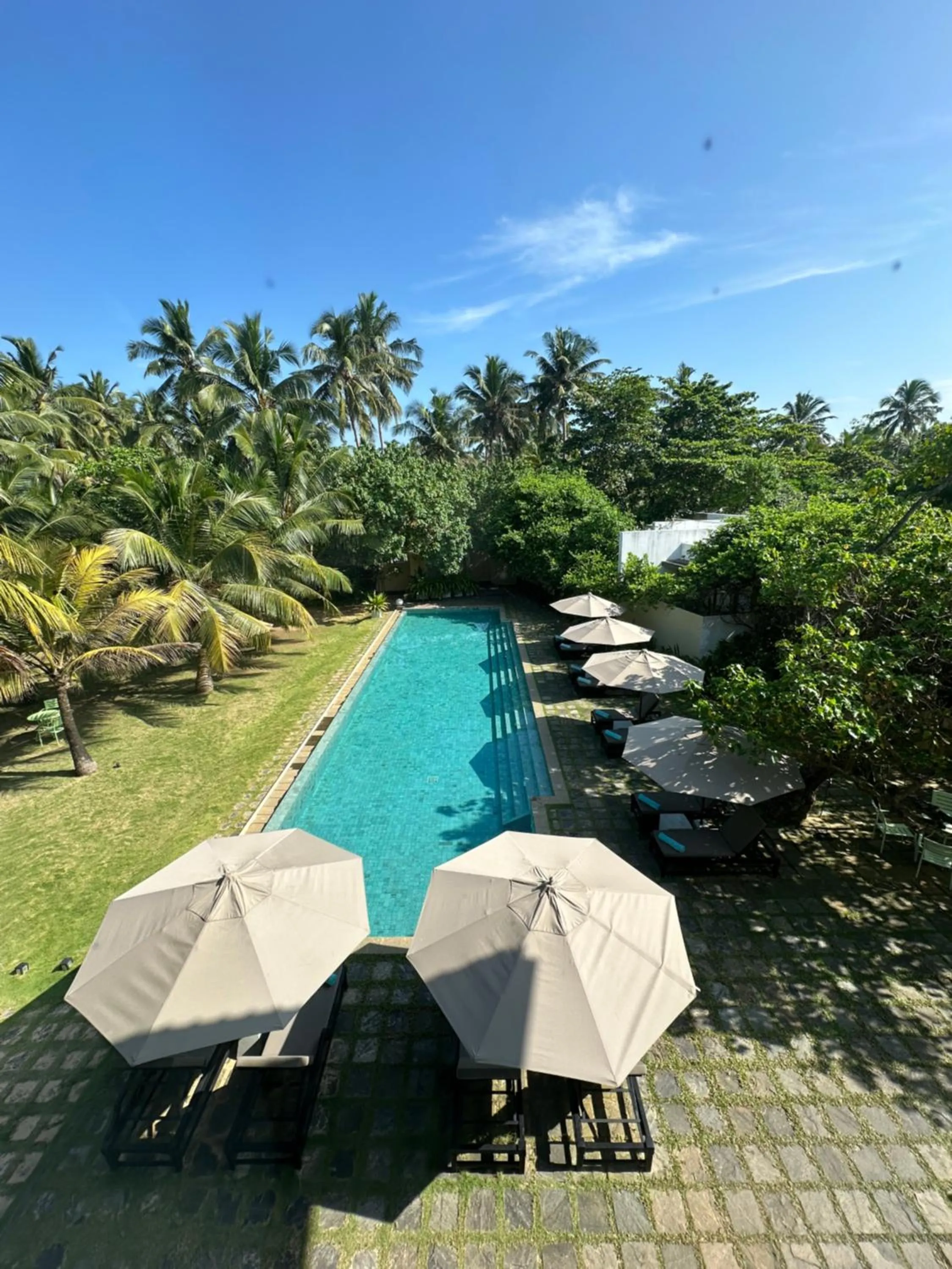 Swimming pool in Calamansi Cove Villas