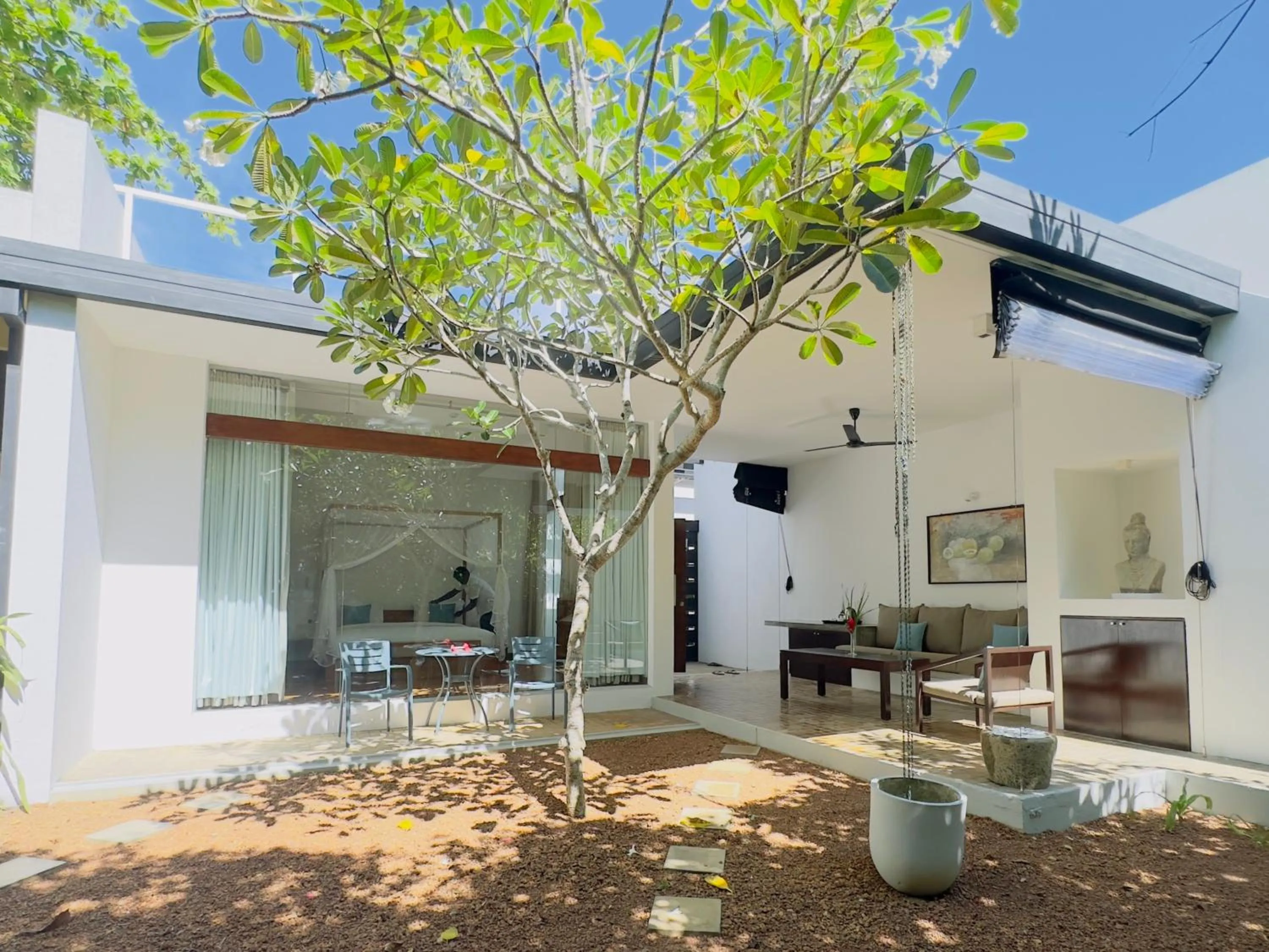 Patio in Calamansi Cove Villas