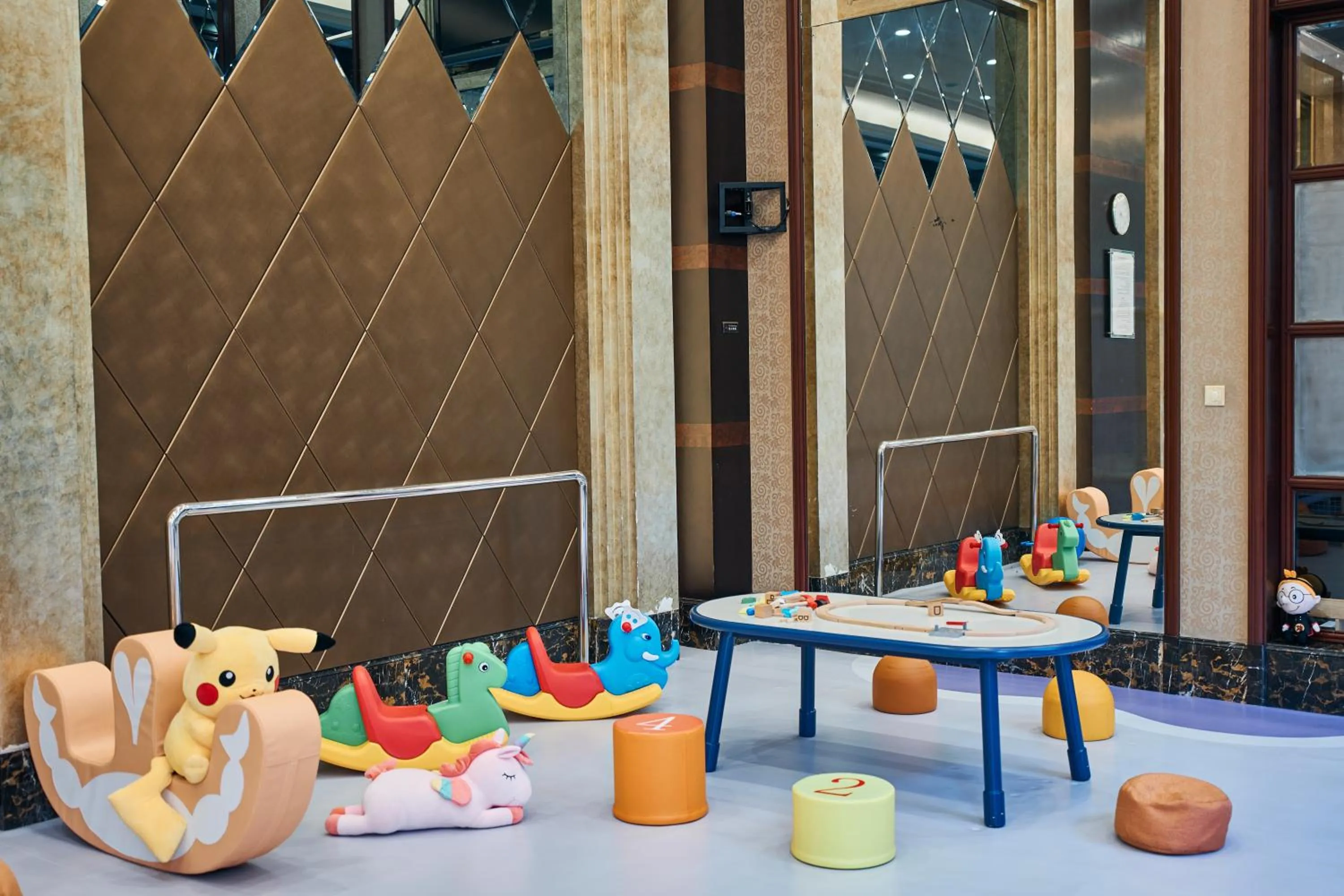 Children play ground in Chateau Star River Shanghai Minhang