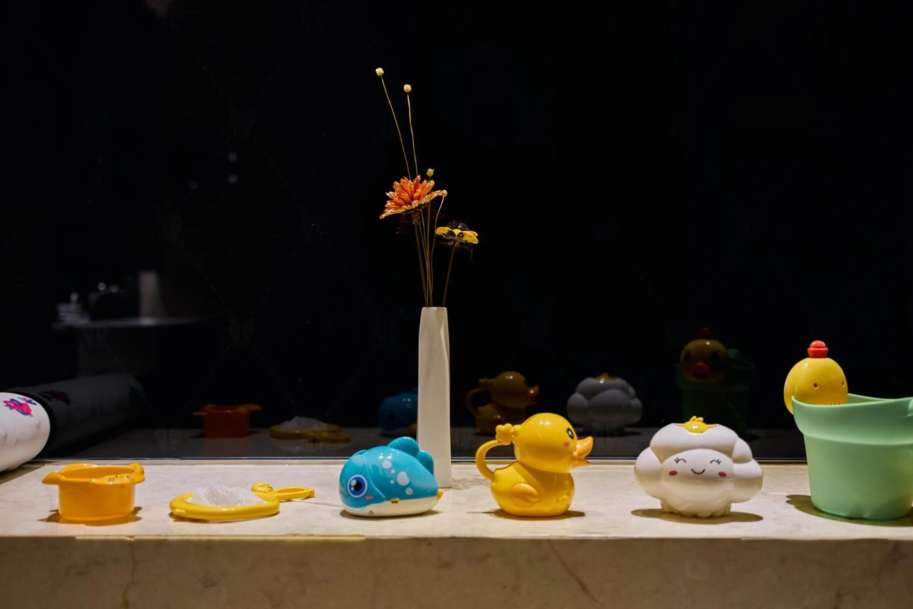 Bathroom in Chateau Star River Shanghai Minhang