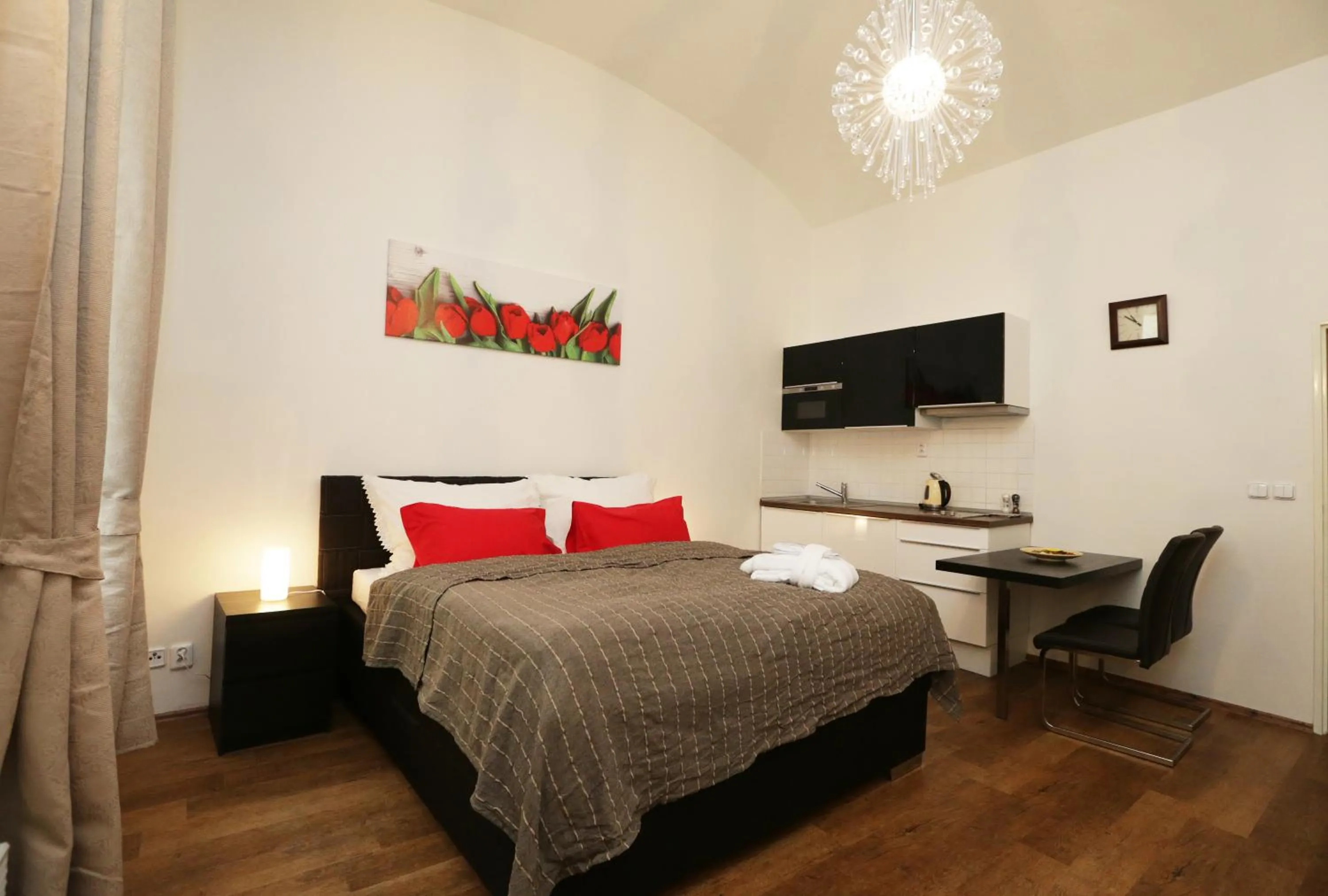 Photo of the whole room, Bed in Greg Apartments Kampa Prague