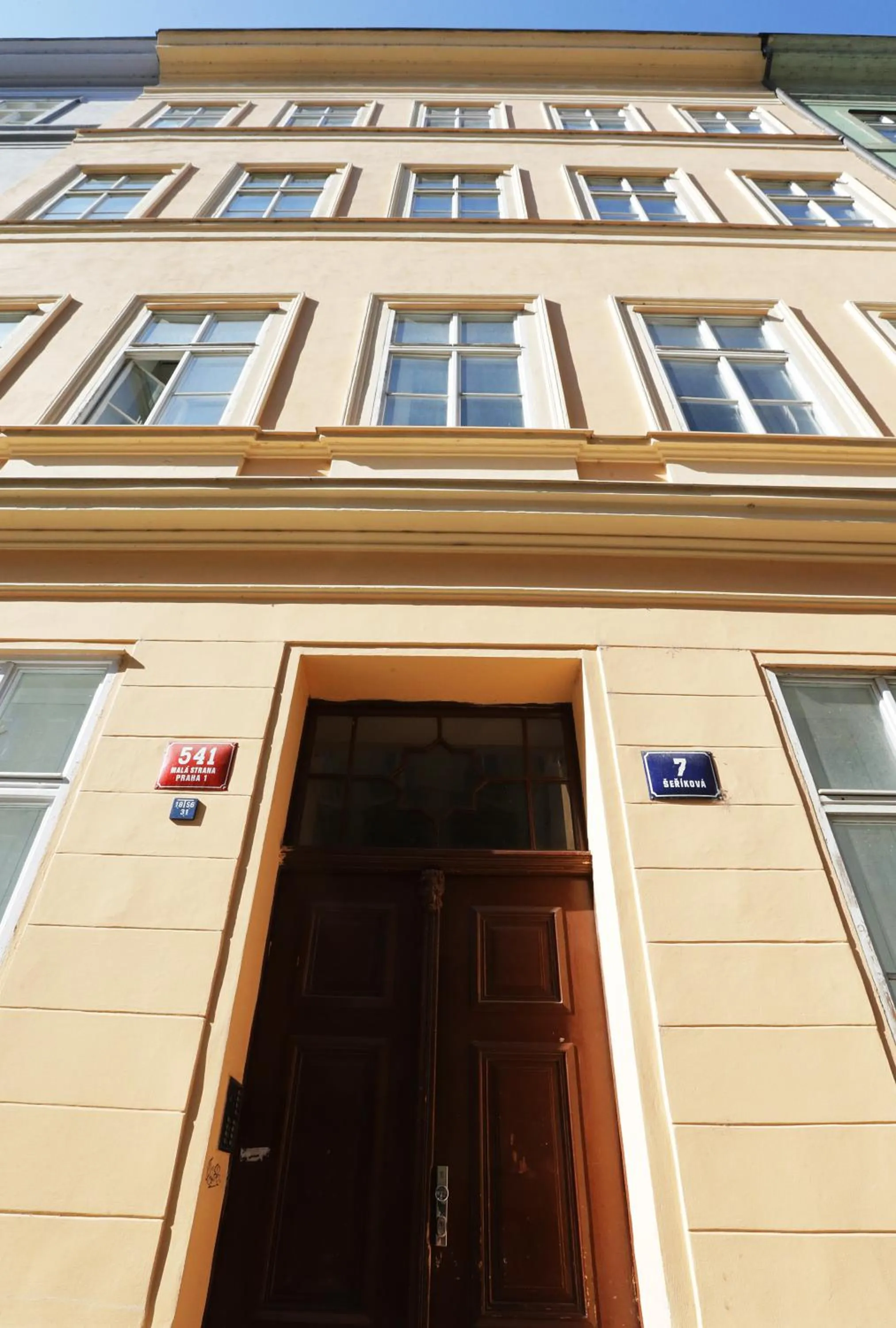 Facade/entrance in Greg Apartments Kampa Prague