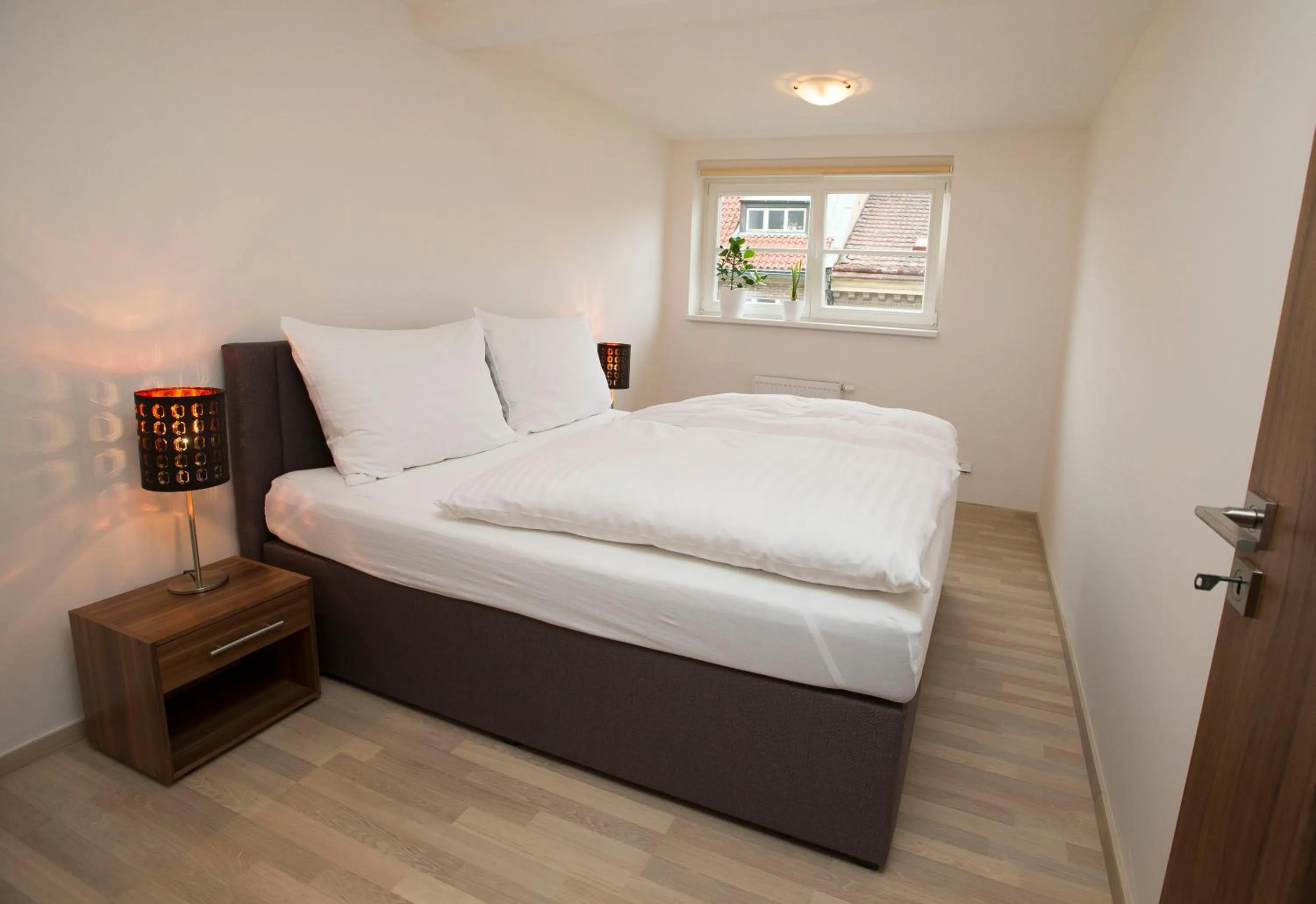 Bed in Greg Apartments Kampa Prague