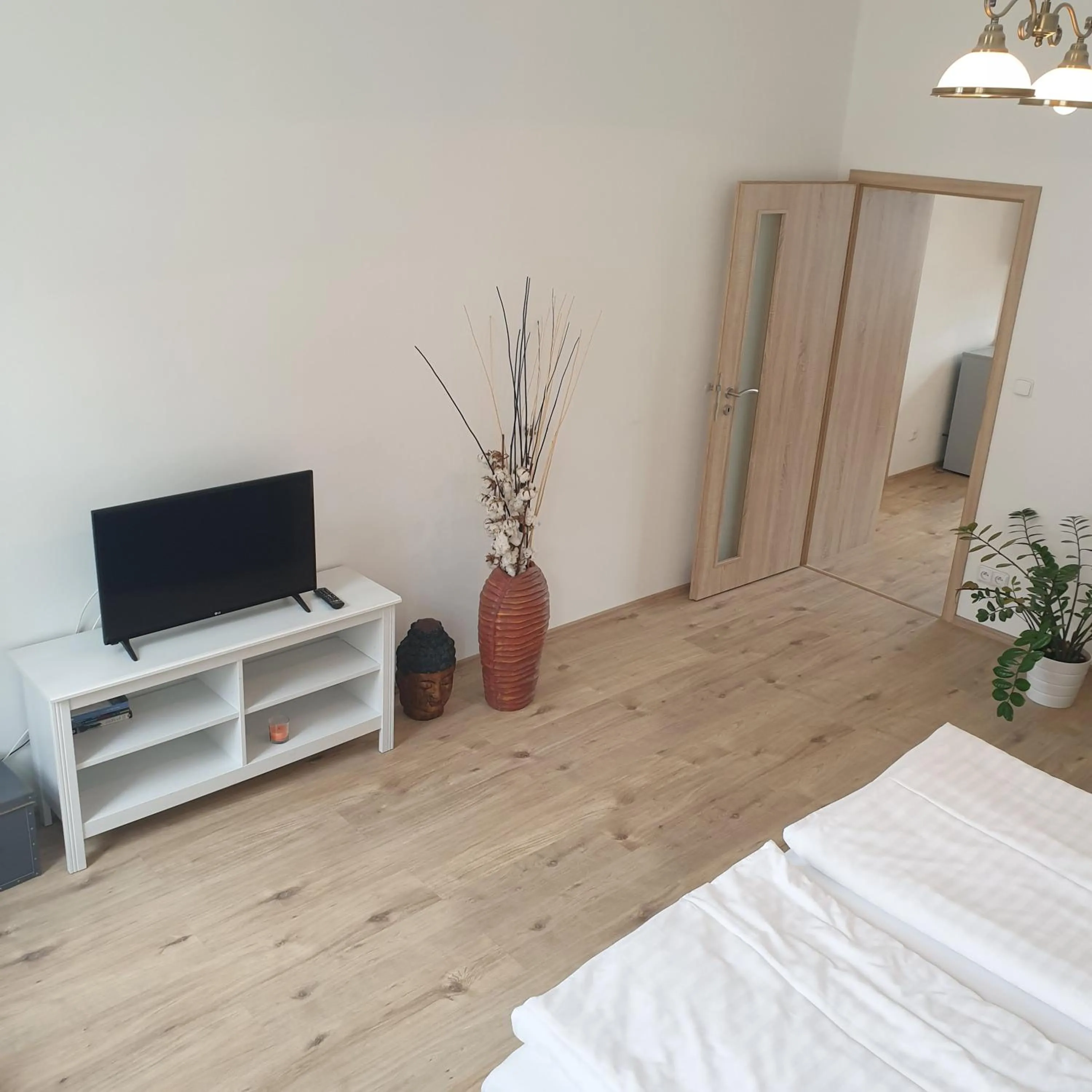 Bedroom, Bed in Greg Apartments Kampa Prague